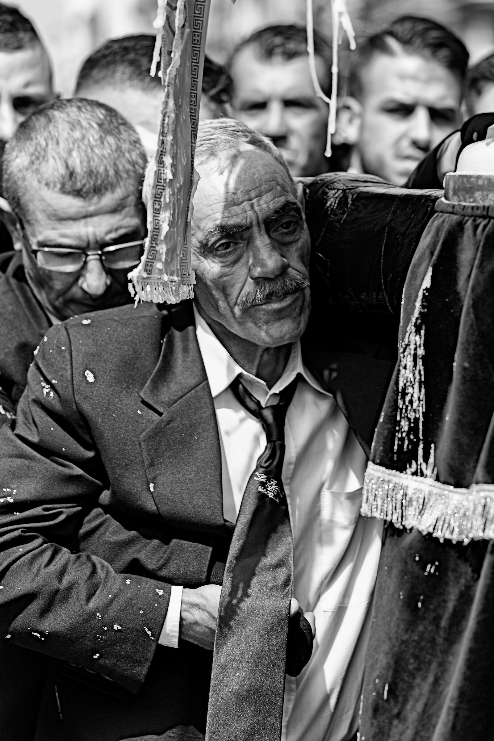 Portrait of Man - Procession of Mysteries - Trapani