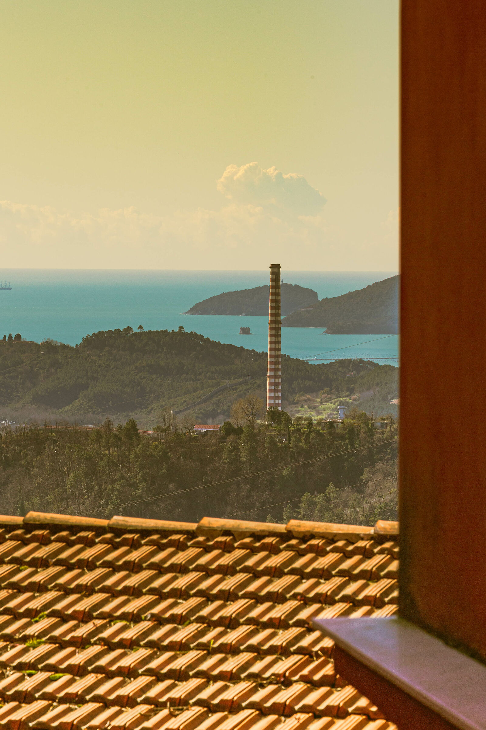Gulf view La Spezia da Vezzano Ligure