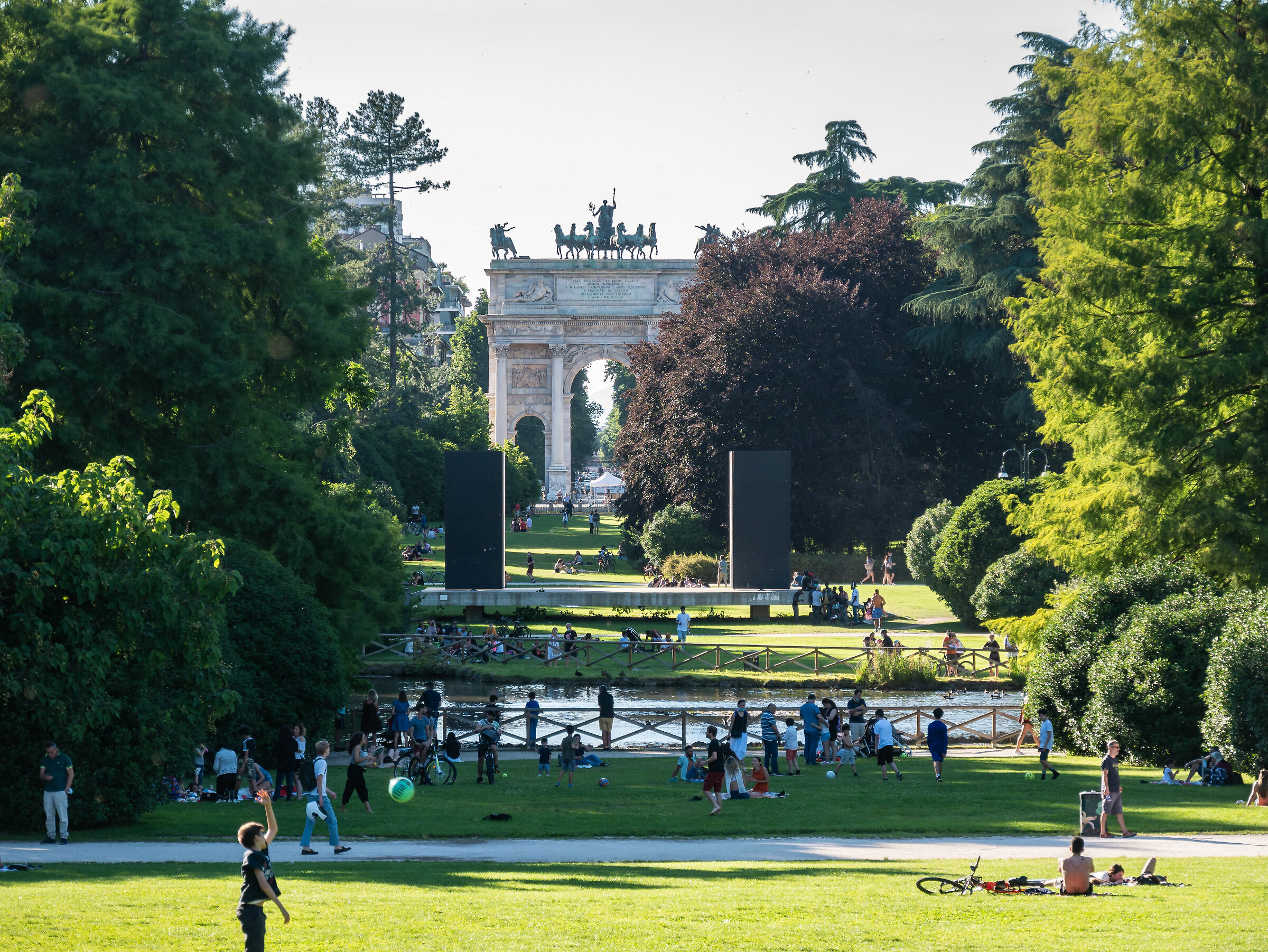Sempione Park - Arch of Peace Milan