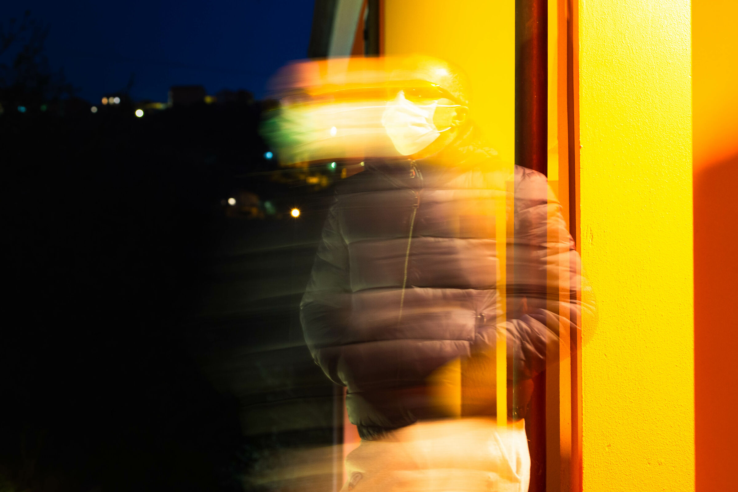 Self-portrait in lockdown