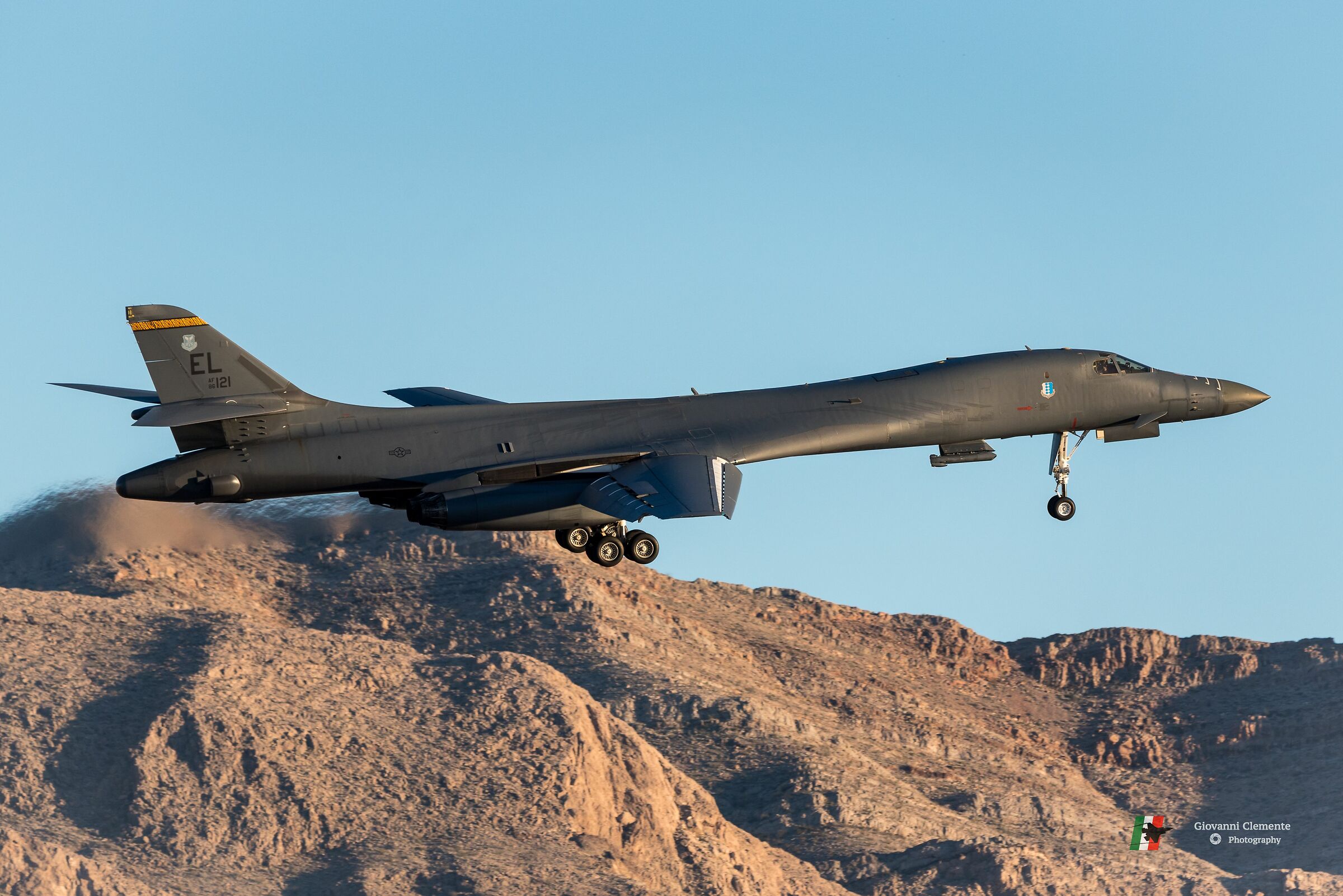 B-1B's 37th BS "TIGER" Red Flag 2020-1 Nellis ...
