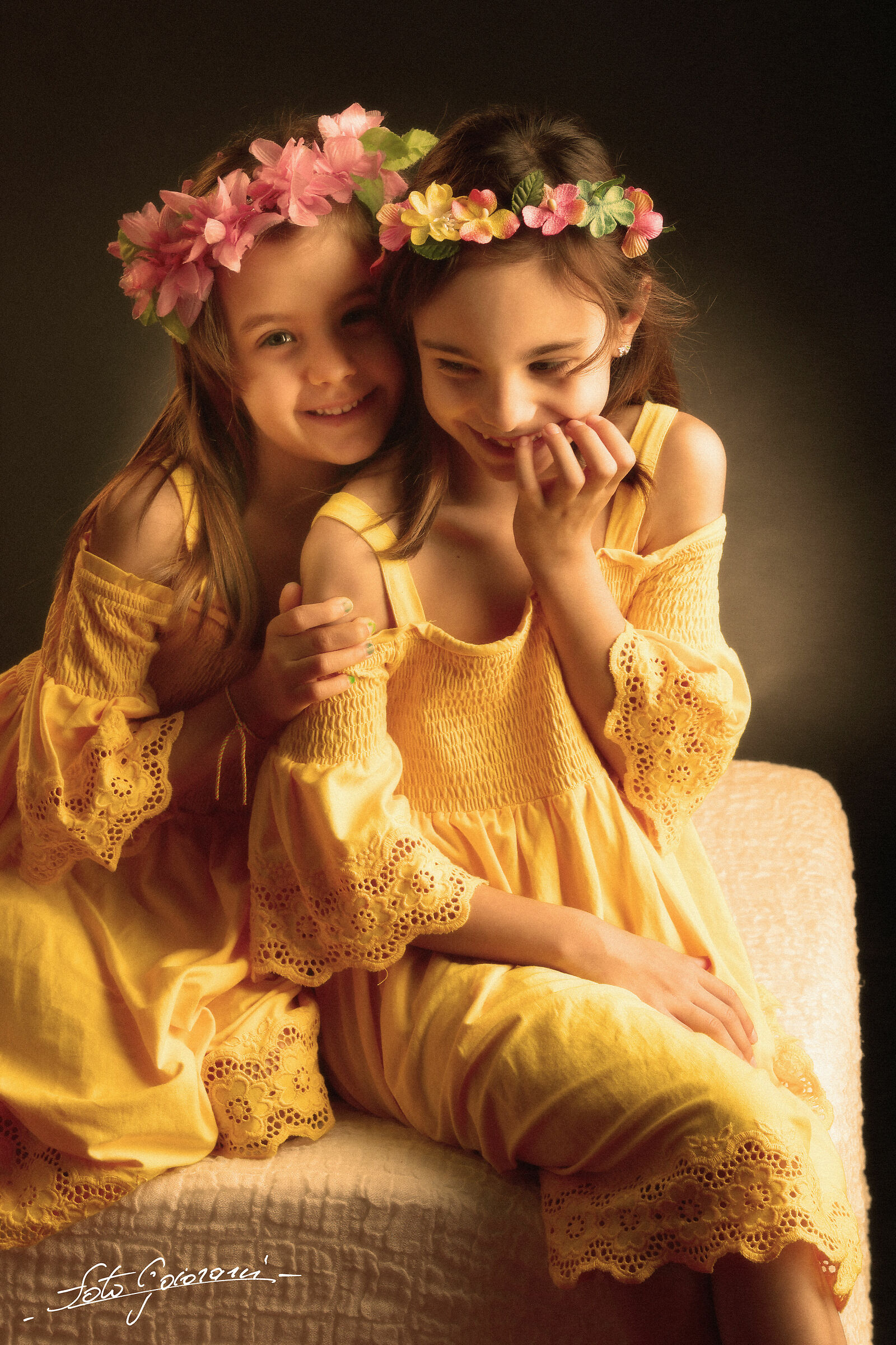 Ritratto Cloe e Micol