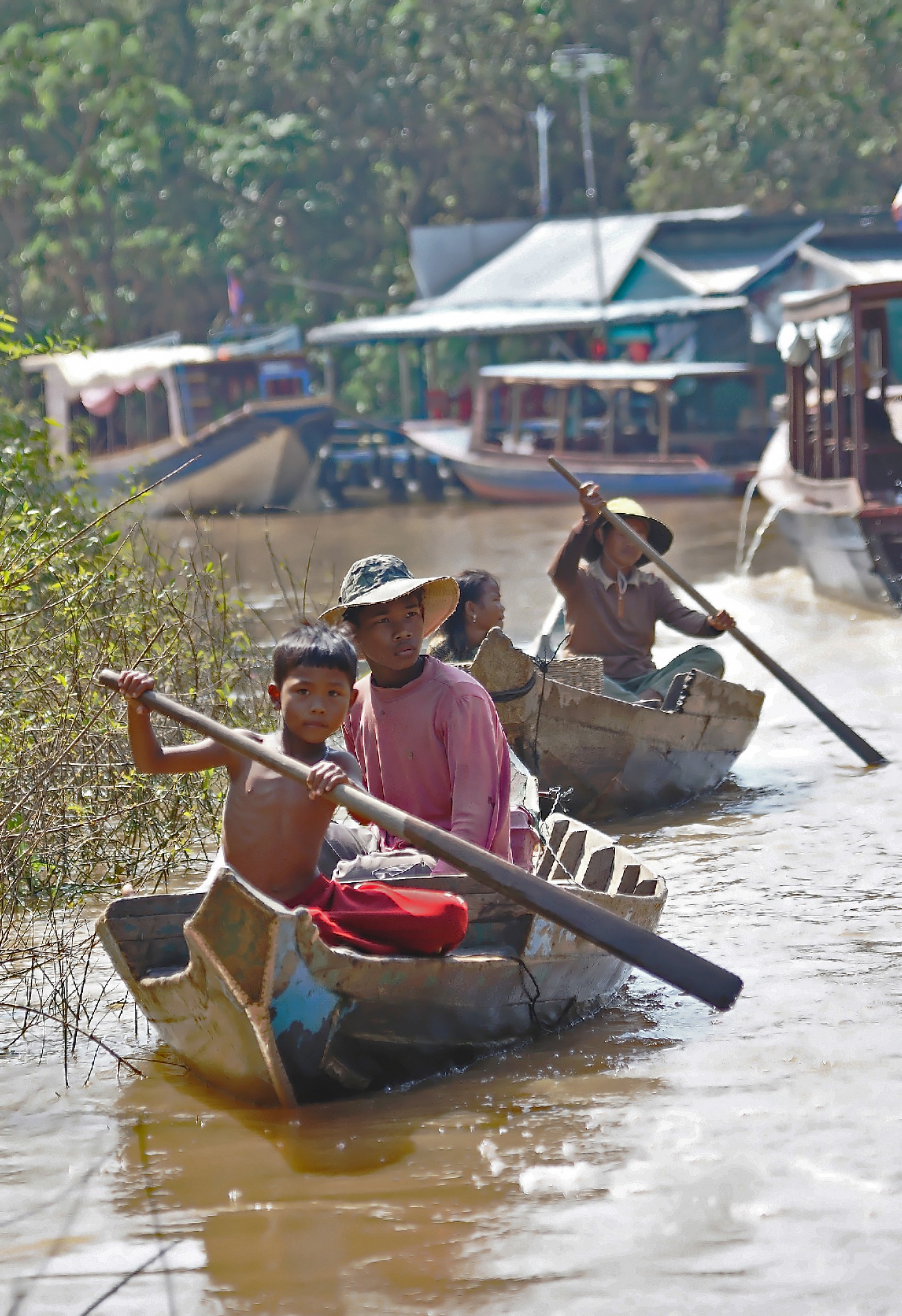 ......spostarsi sul fiume.....