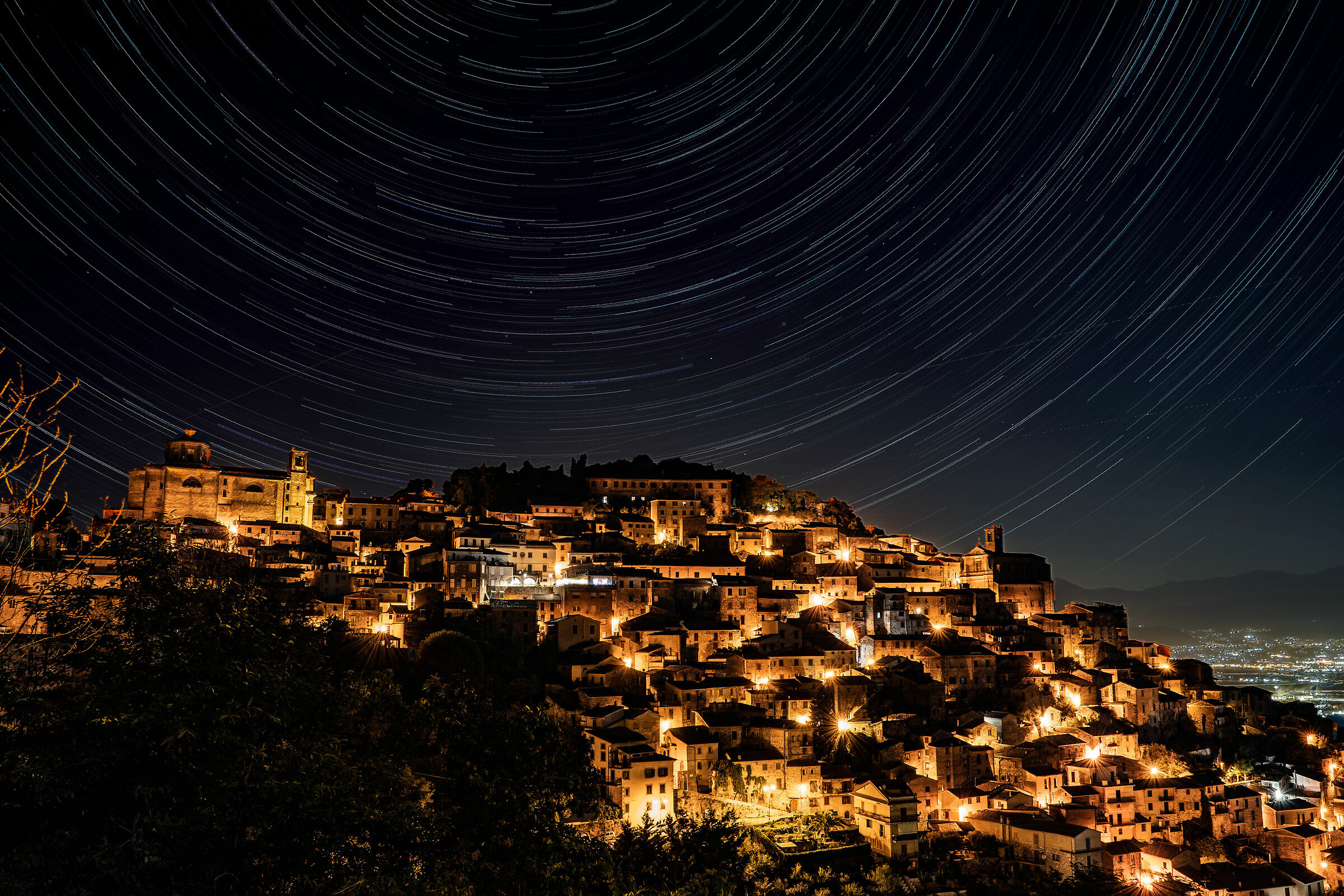 Startrail on Patrica