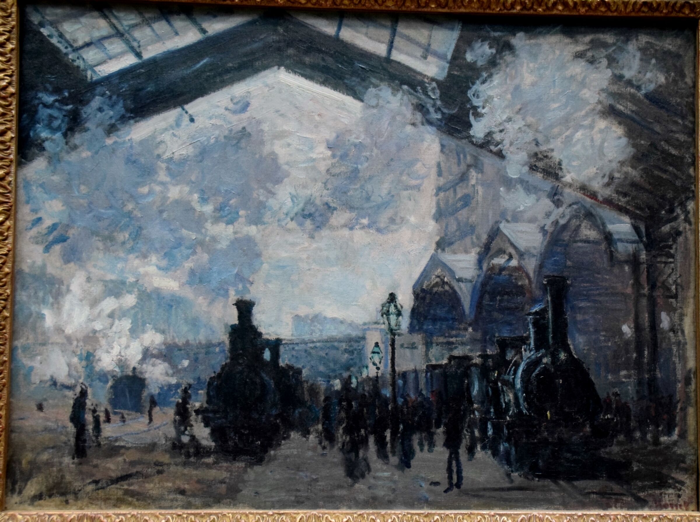 National Gallery-Claude Monet "The St-Lazare Race"