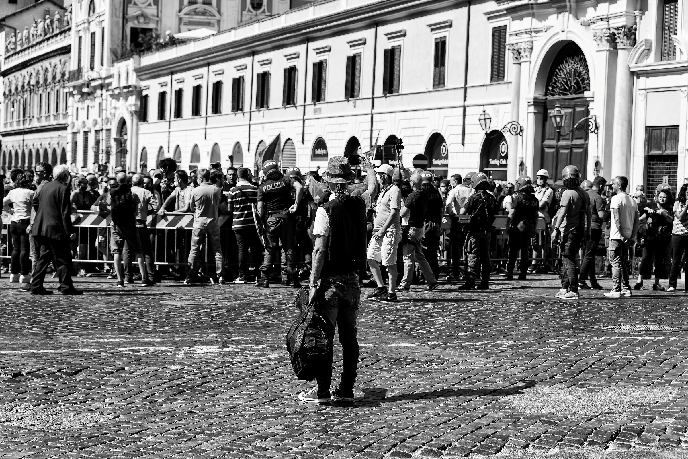 Anche i musicisti a volte protestano