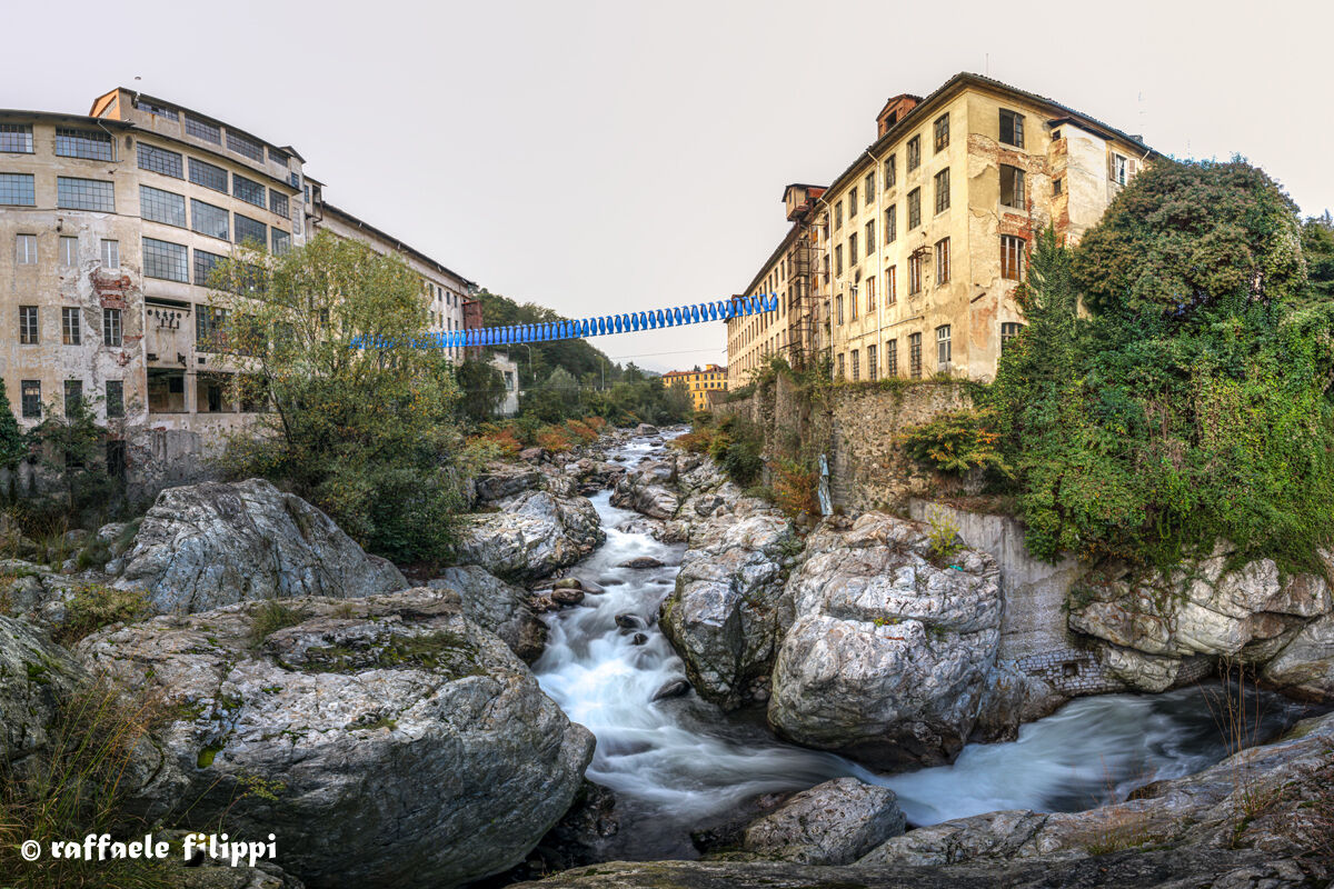Deer Tower at the Magdalene Bridge - Biella