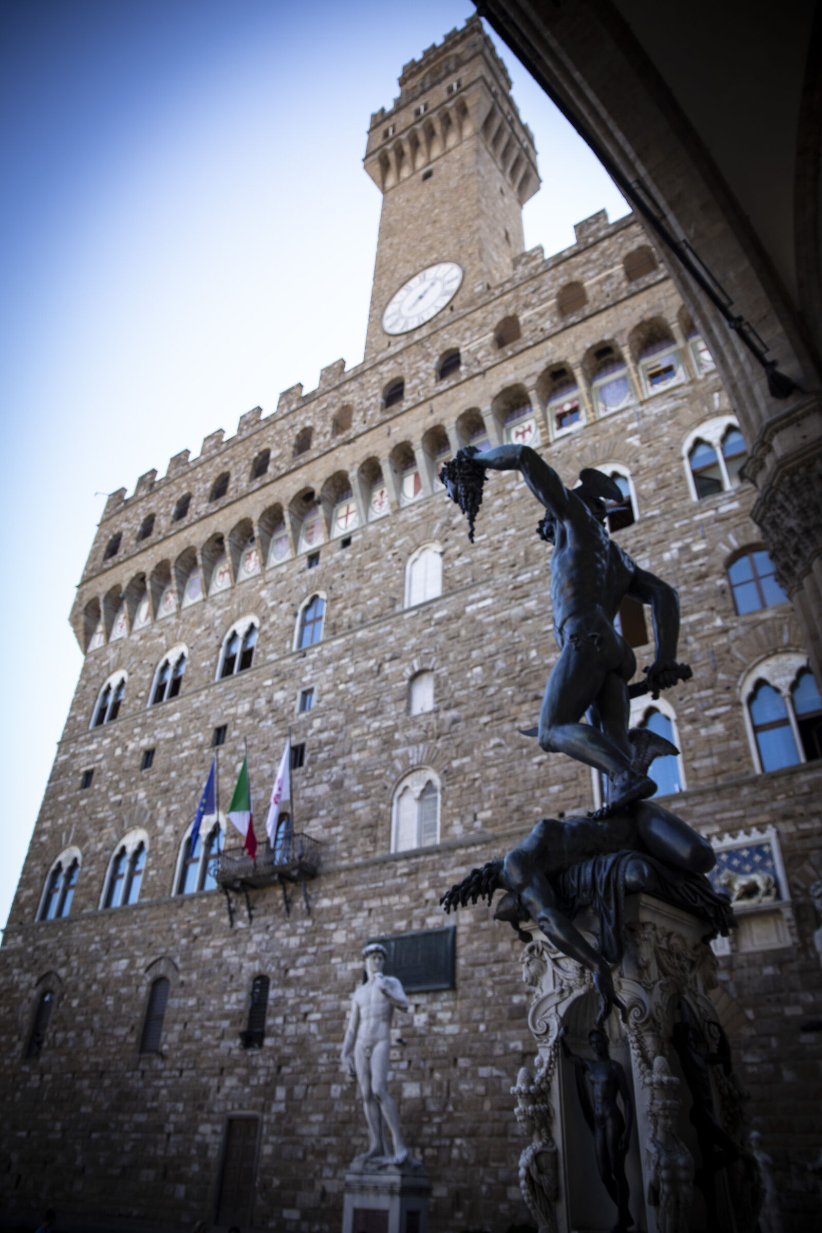 perseo con la testa di medusa