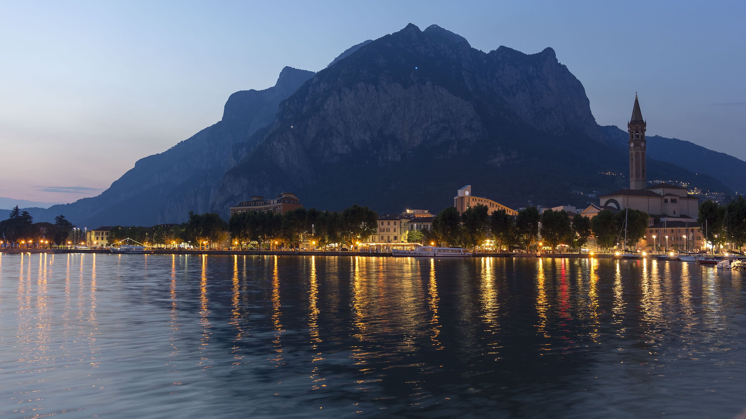 Lecco, a quiet evening