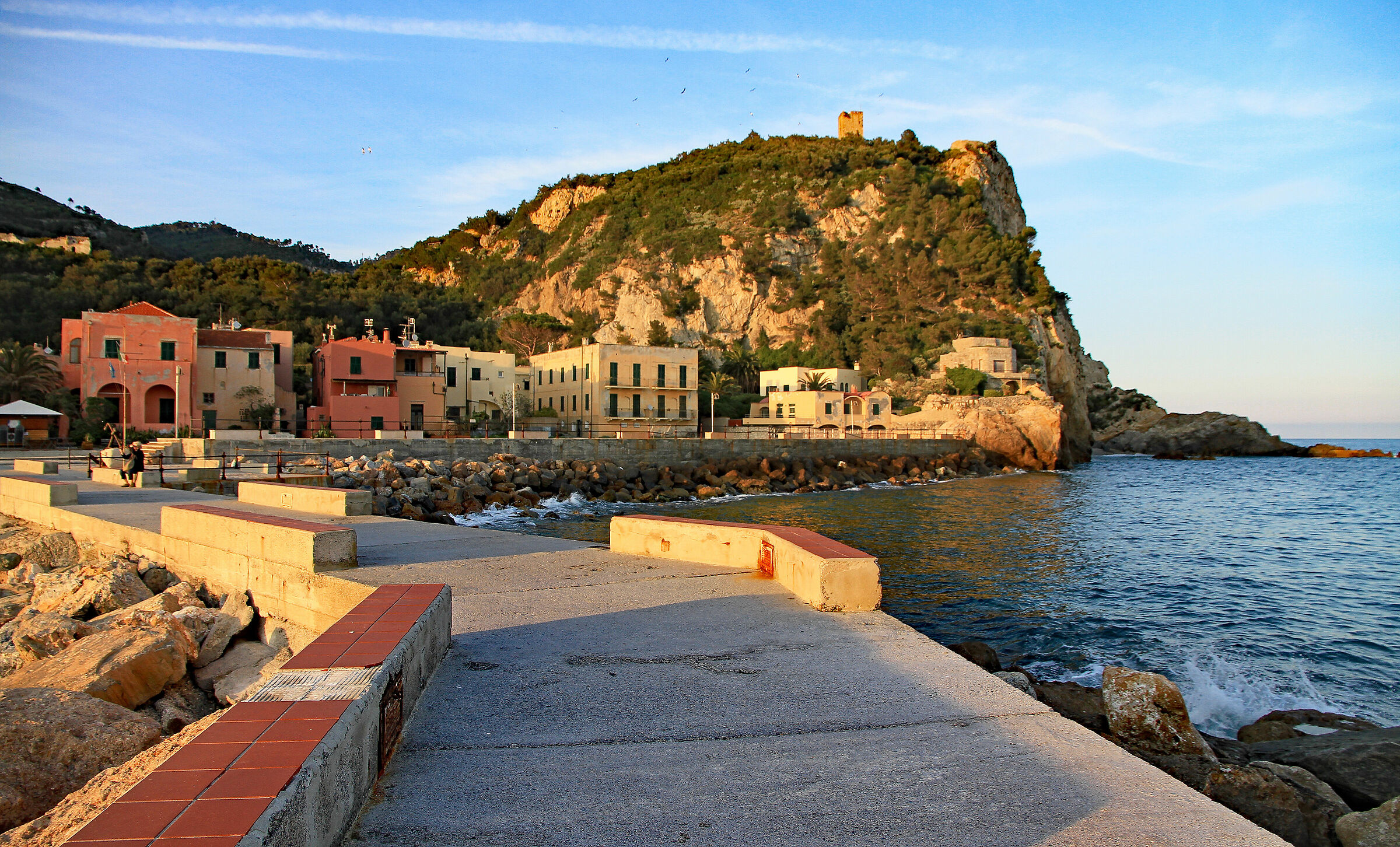 Varigotti al tramonto