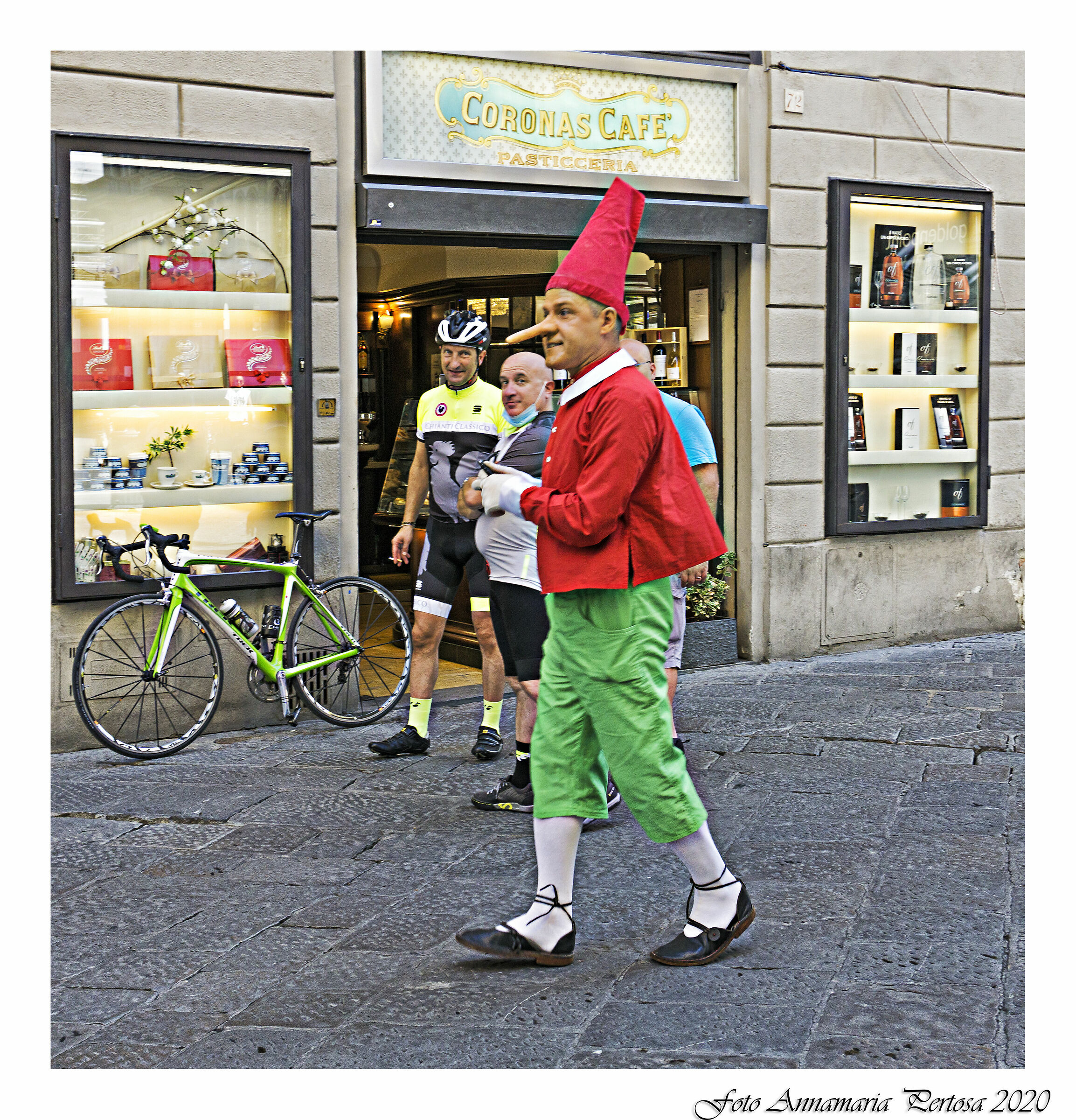 Pinocchio Coronavirus in Florence