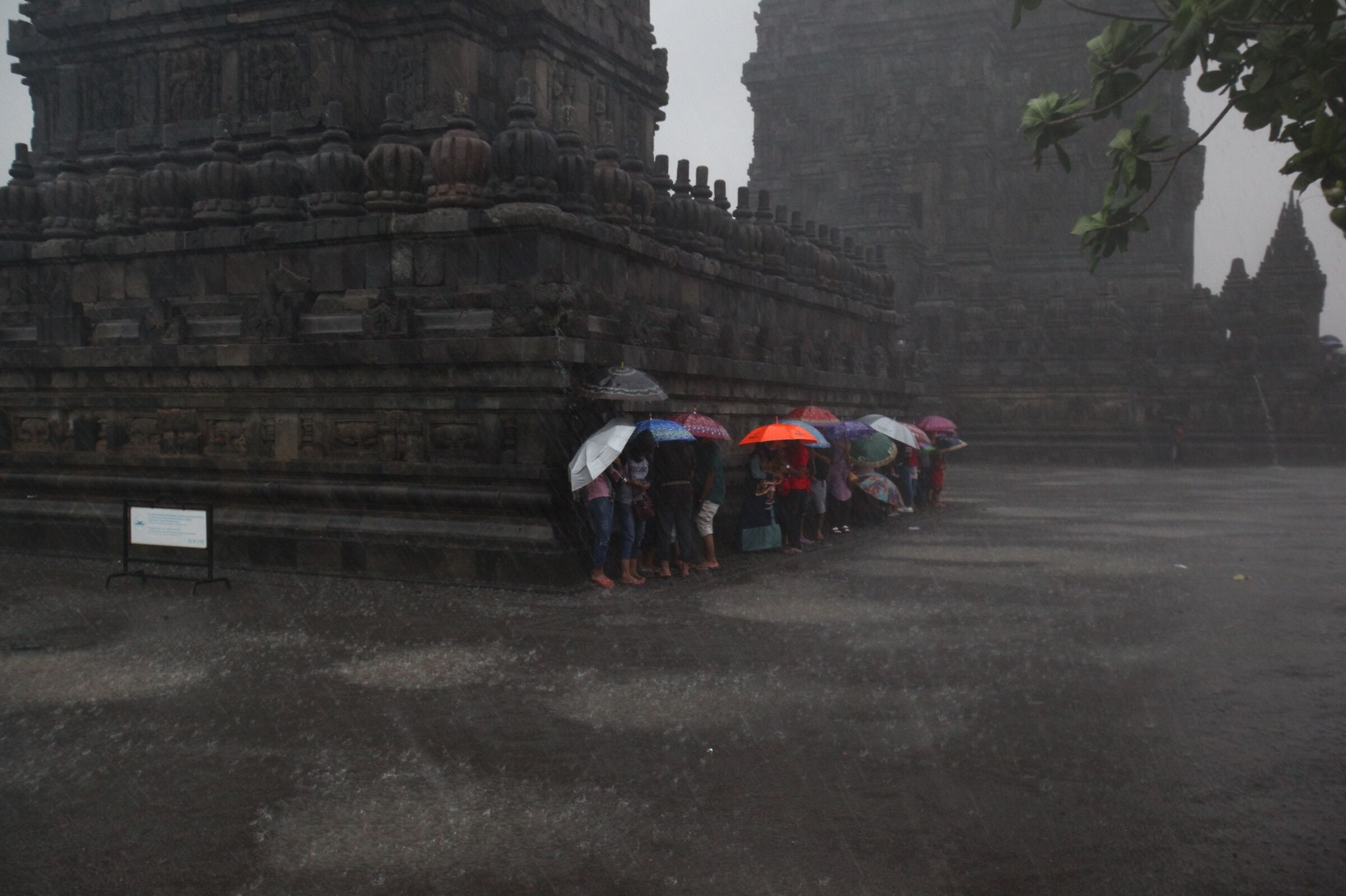 Surprised by the monsoon
