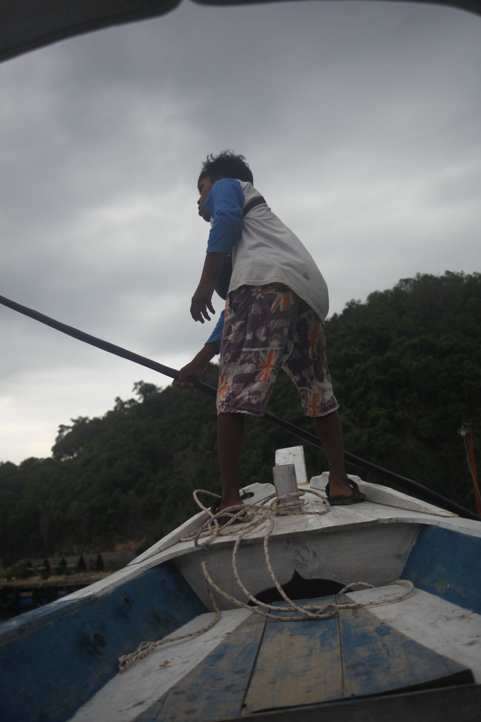 Un gondoliere un poco insolito