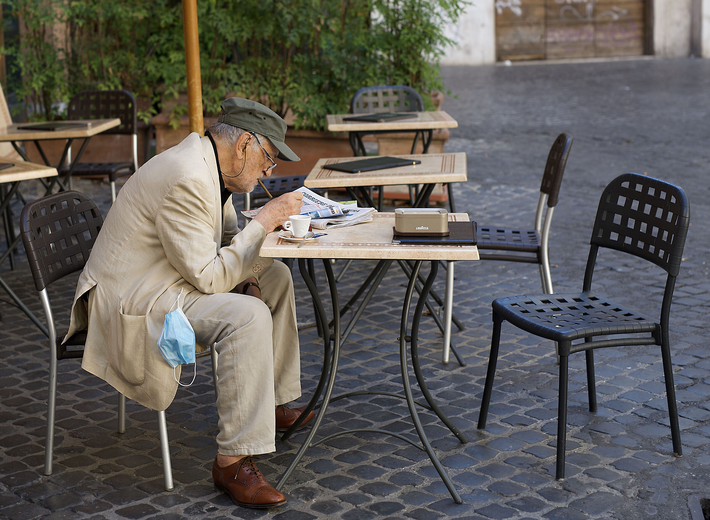 Durante il tempo di un caffè...