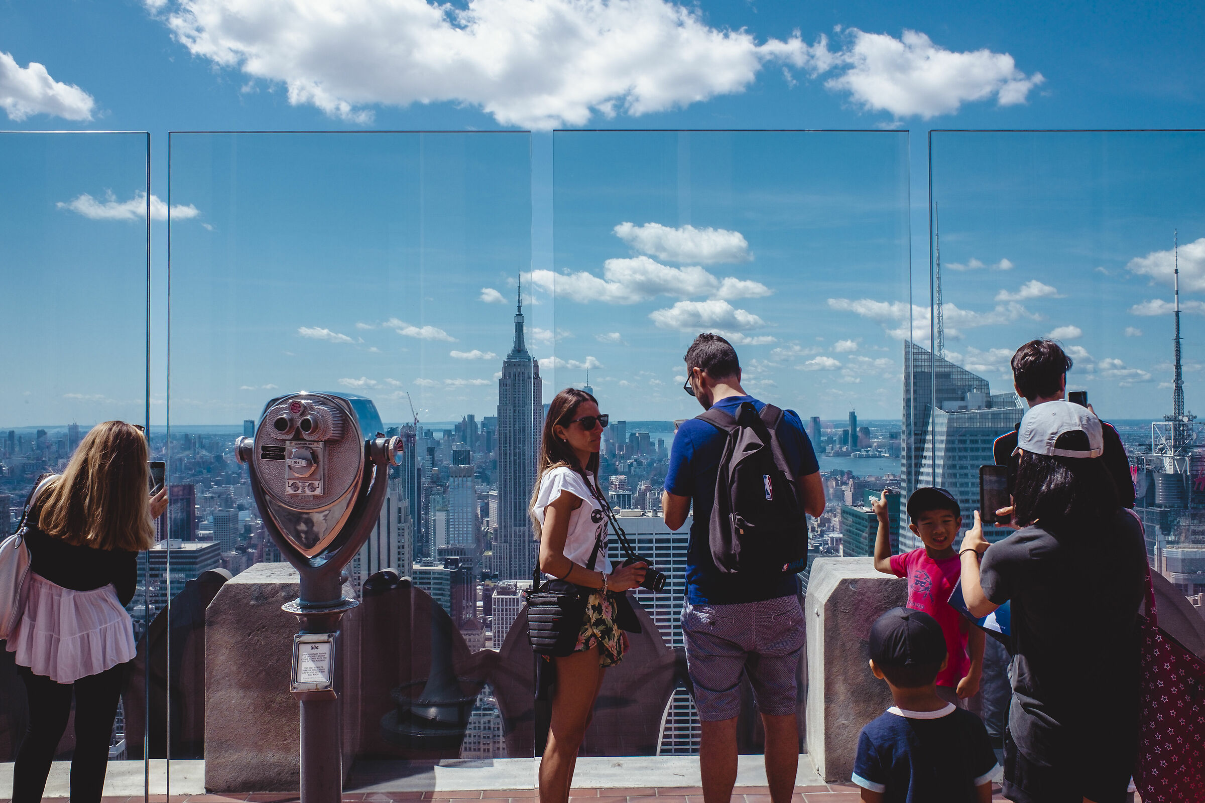 NYC - TOP of t he Rock