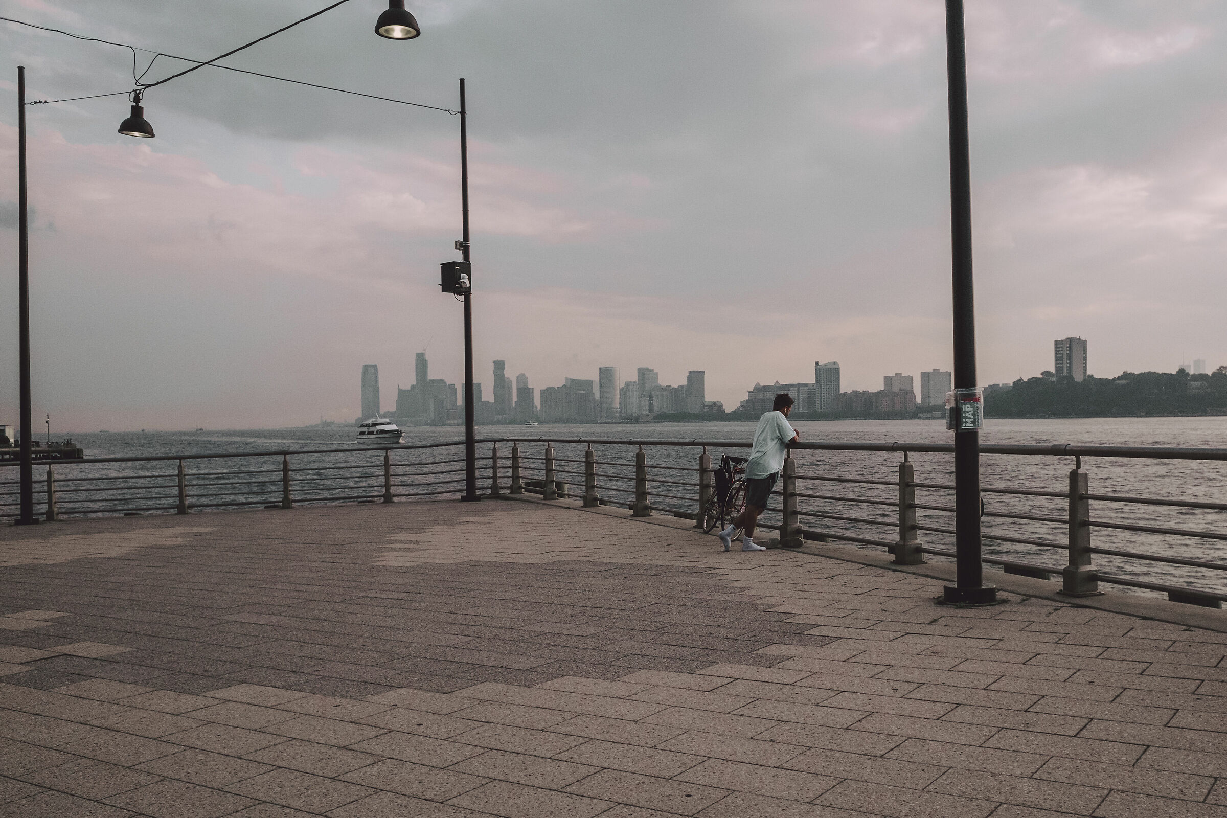 NYC - sunset at the river