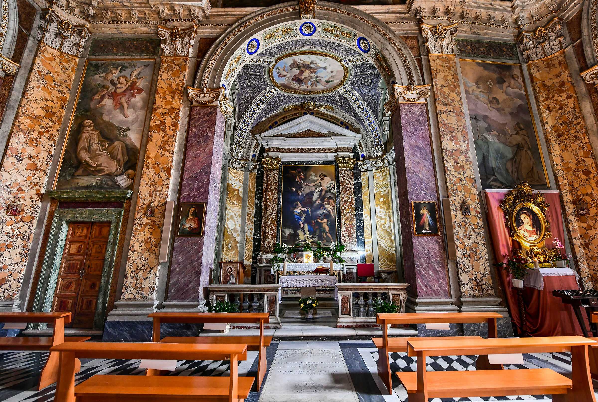 Rome-Inner St. Barbara Church