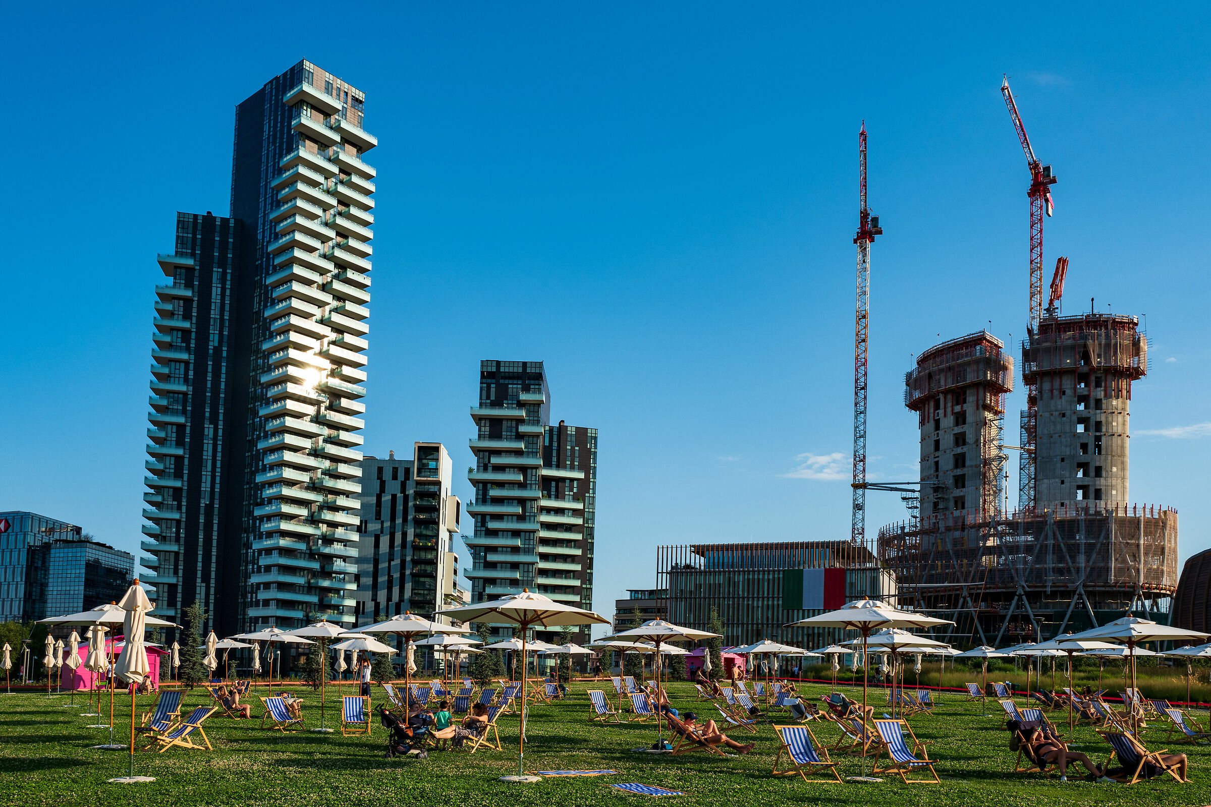 Beach in Milan