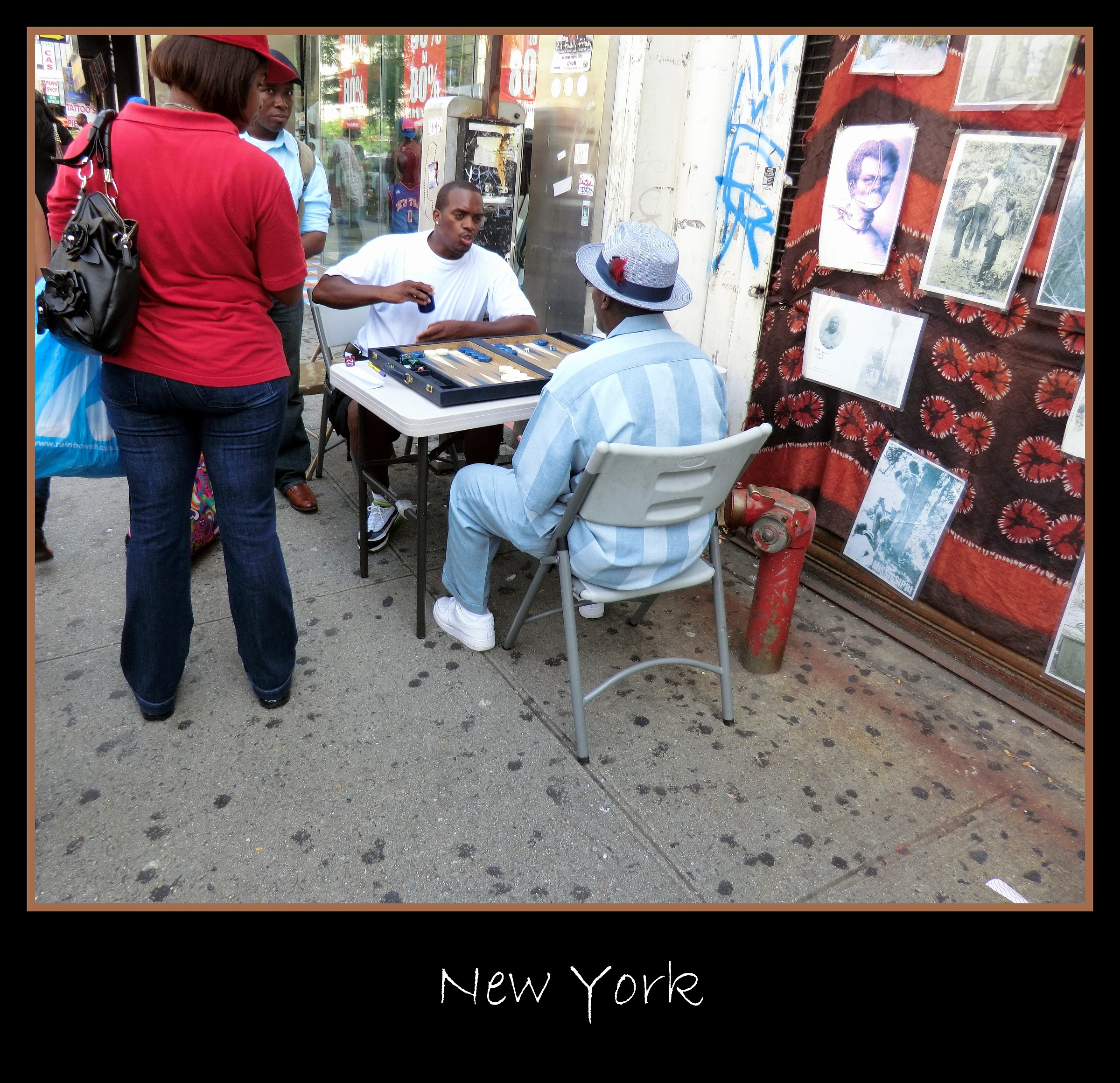 Harlem  NYC  giochi di strada