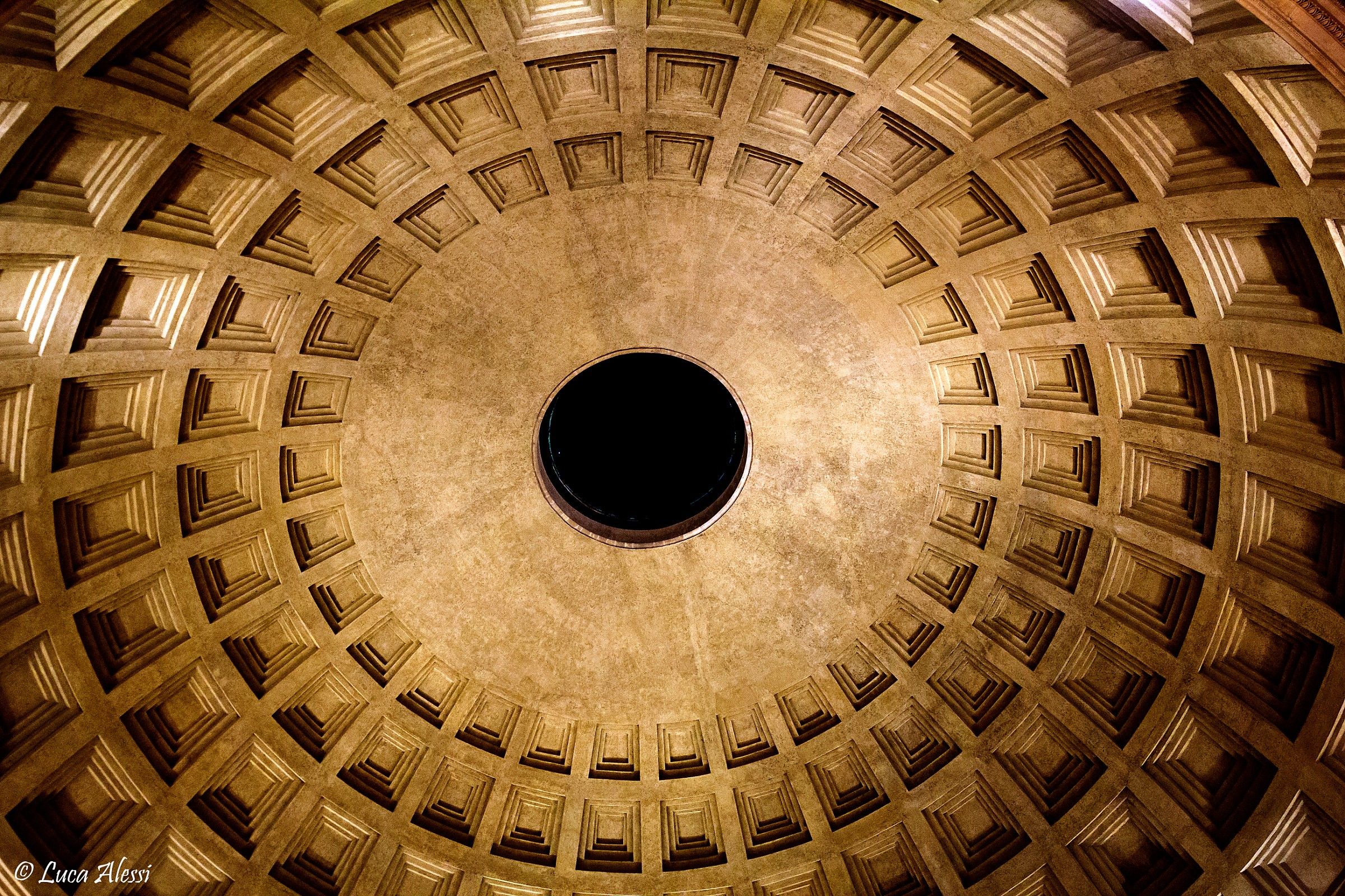 Pantheon interior vault