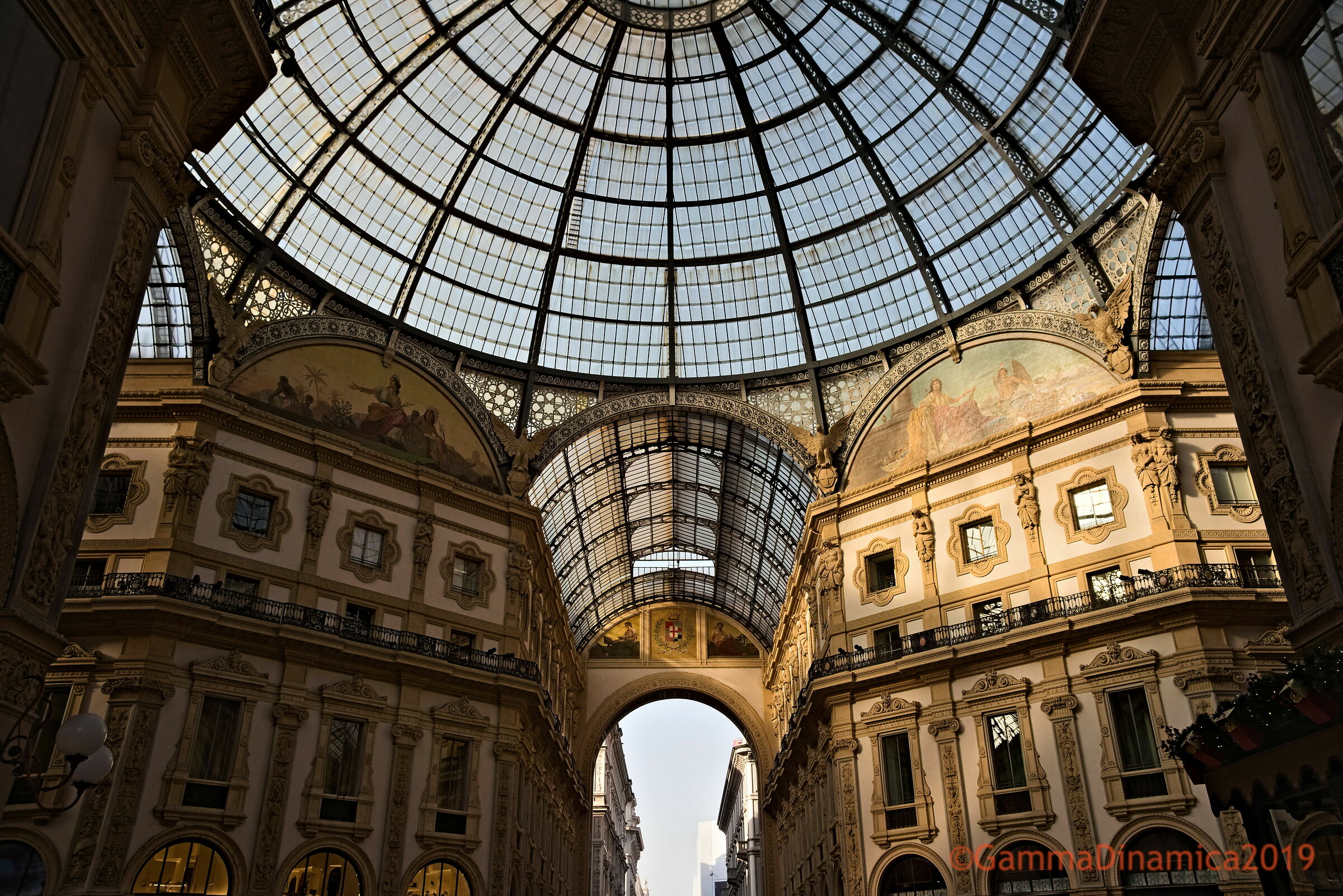 Classic Milanese postcard