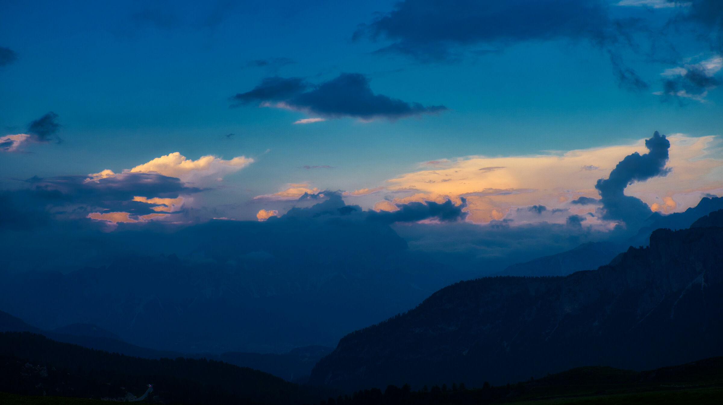 Il tramonto di Olympus