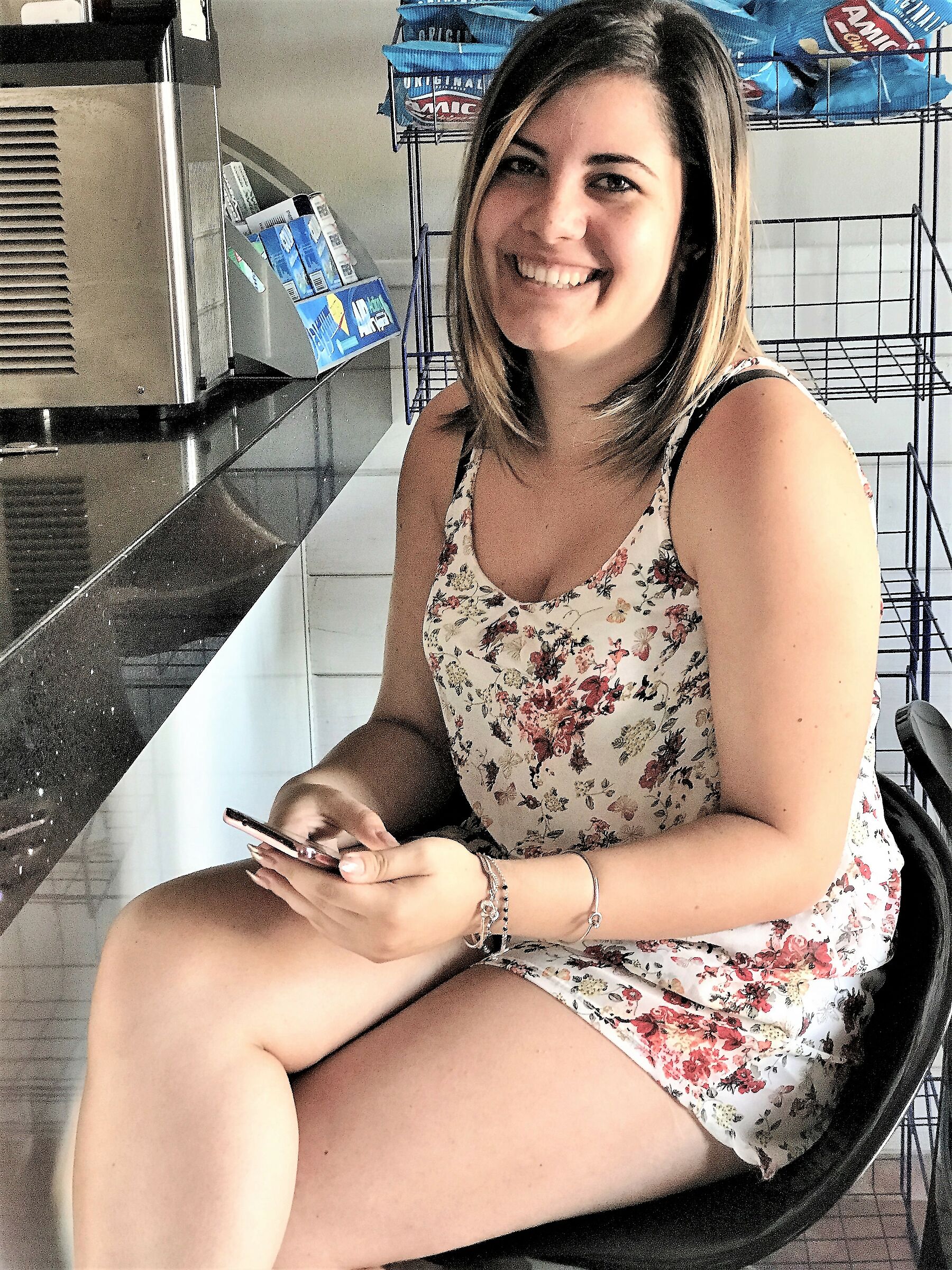 ... and bright looks of girls in love...