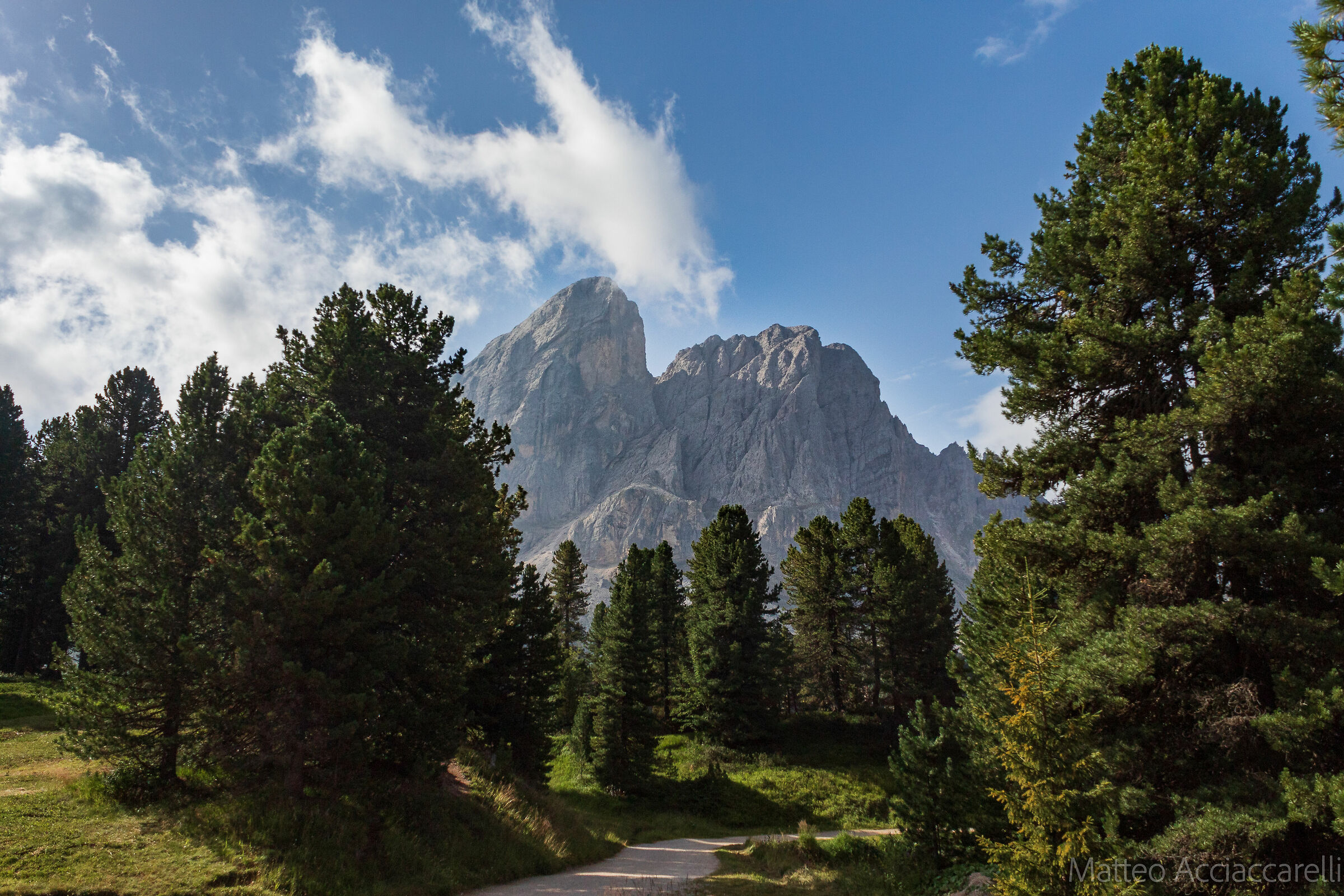 Sentiero per il Sass di Putia