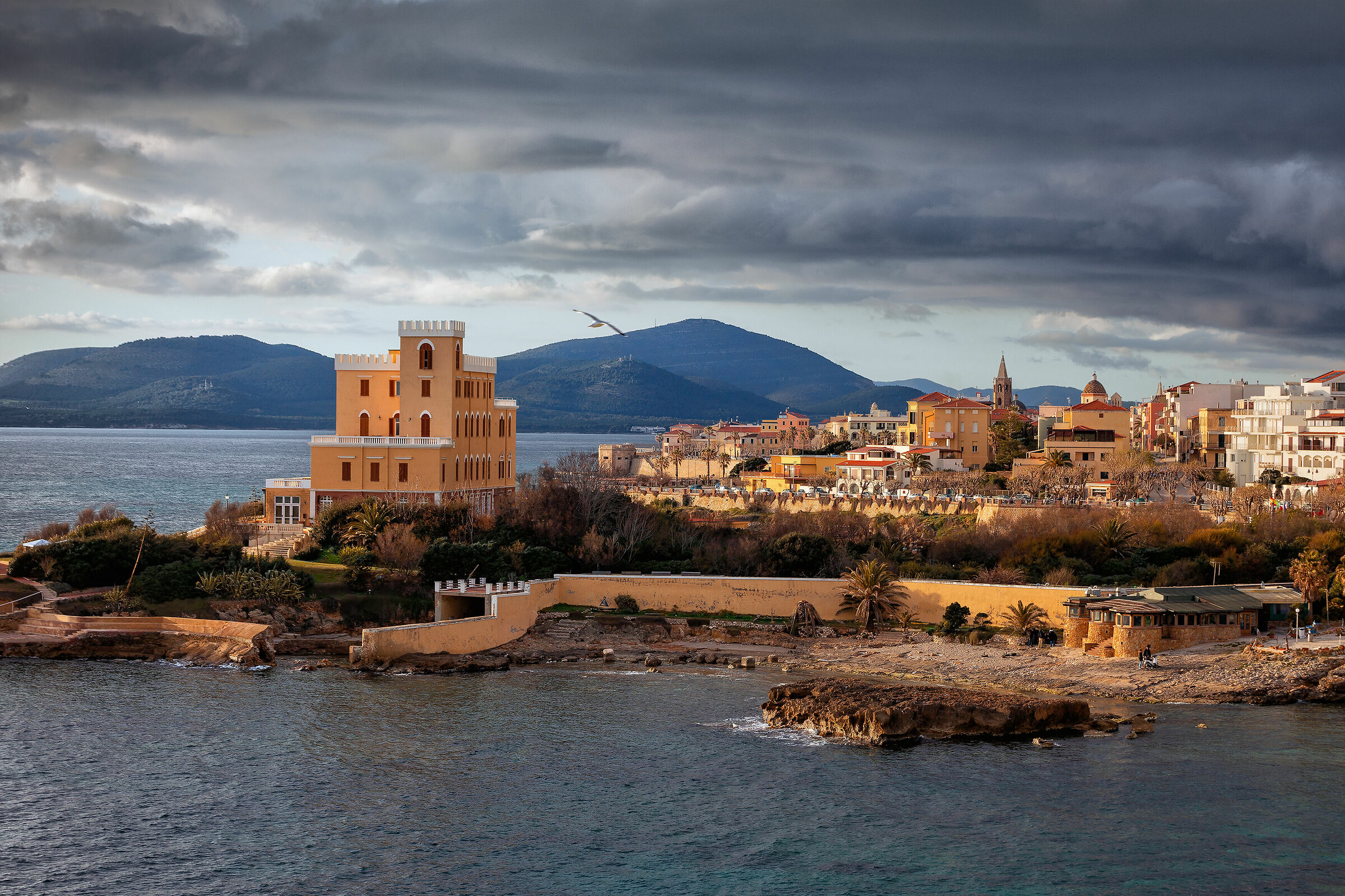 Ultimo raggio di sole su Alghero