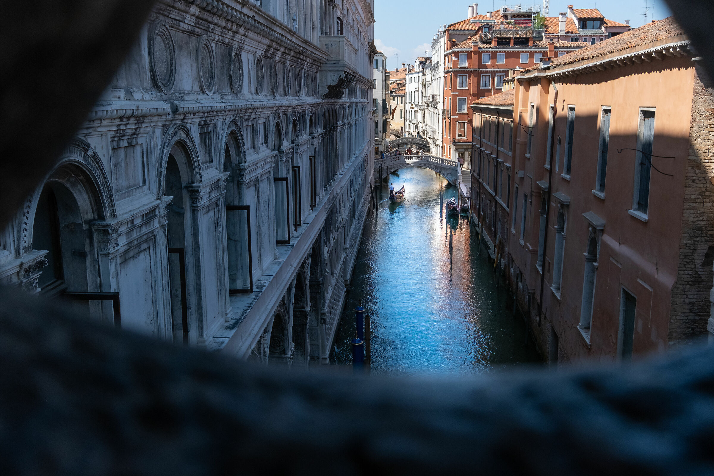 Vista dal ponte dei sospiri