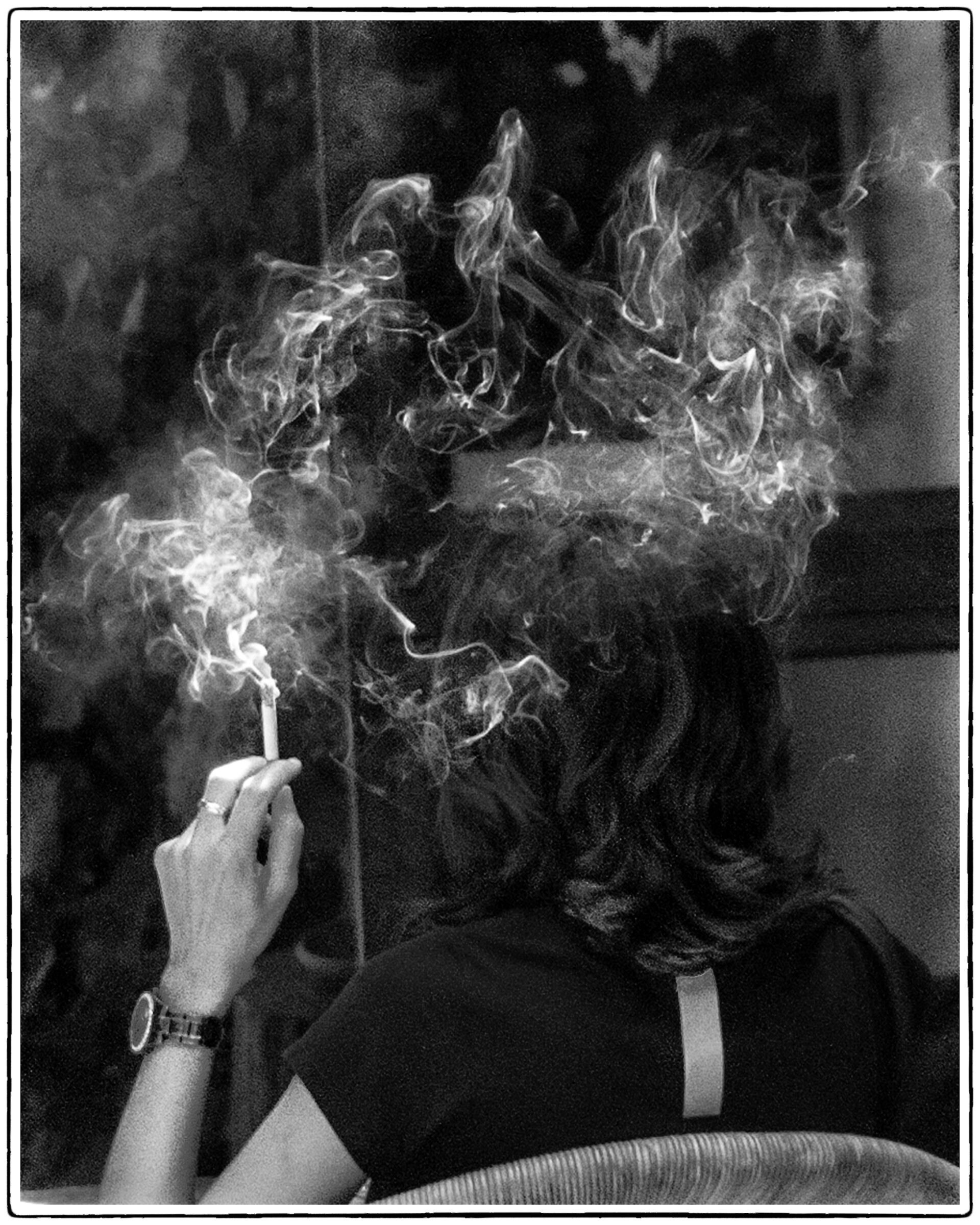 Smoking hurts....