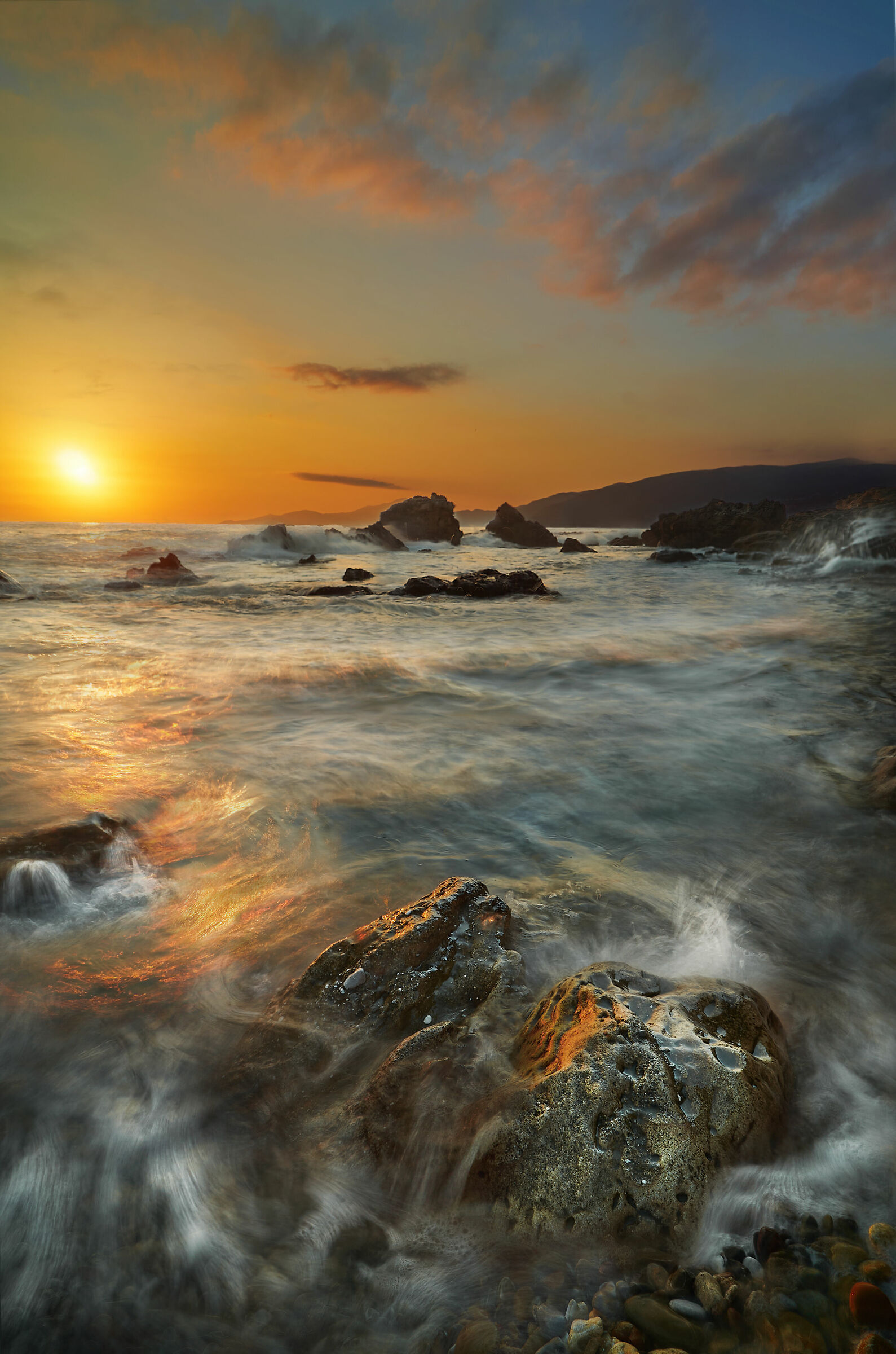 Tramonto alla Spiaggia Ficocella