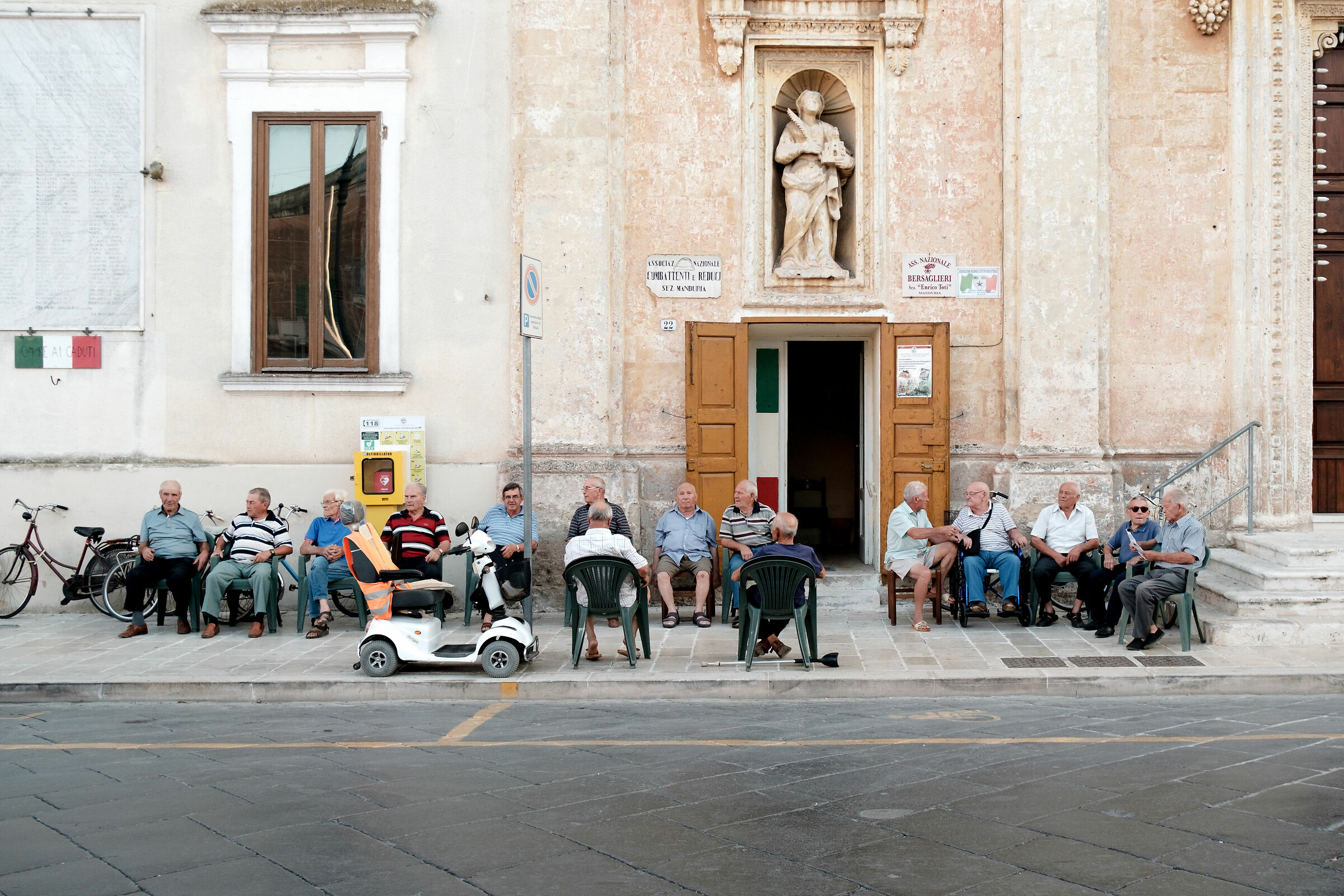 fighters and veterans, Manduria section