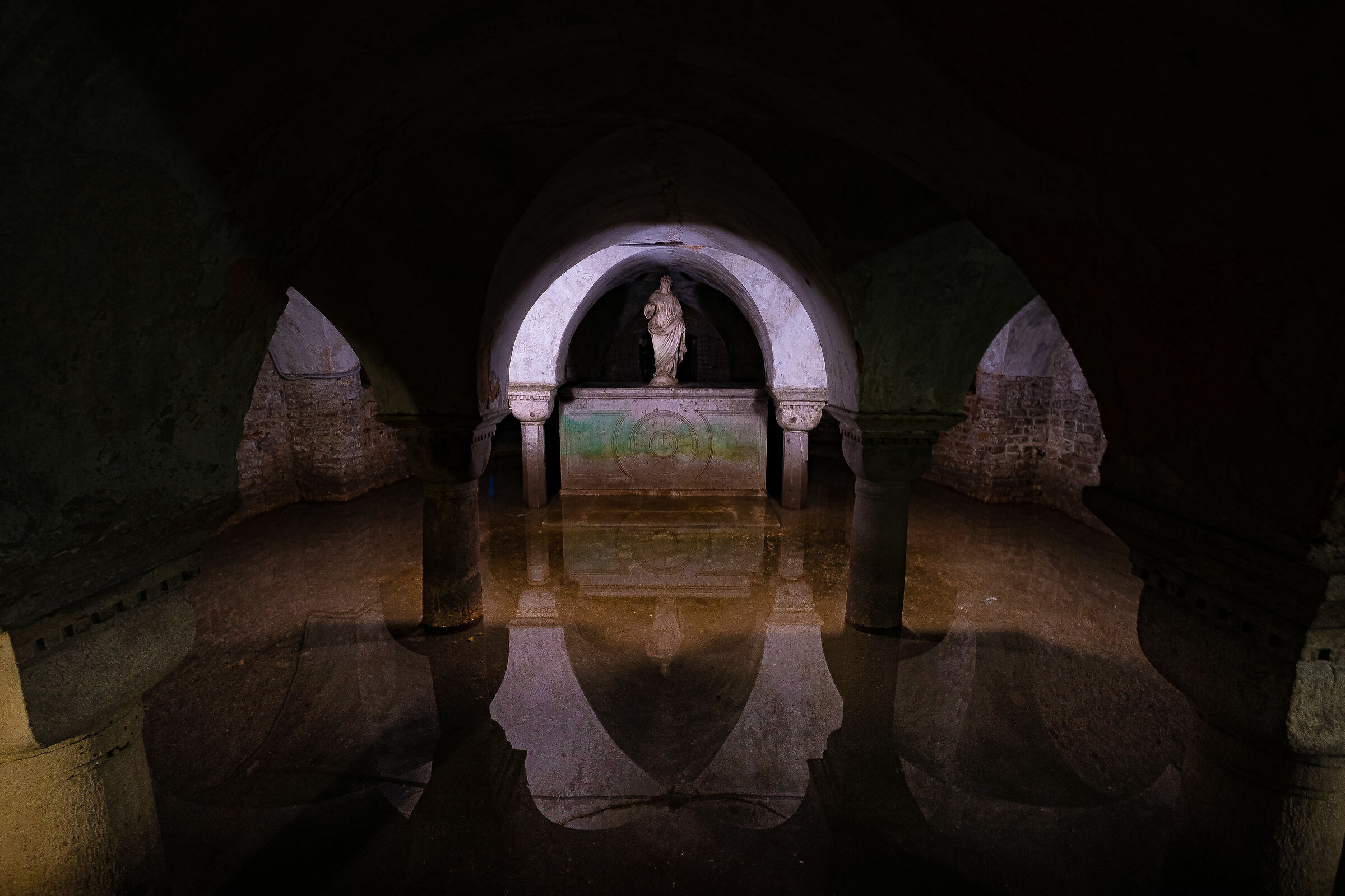 cripta allagata di San Zaccaria