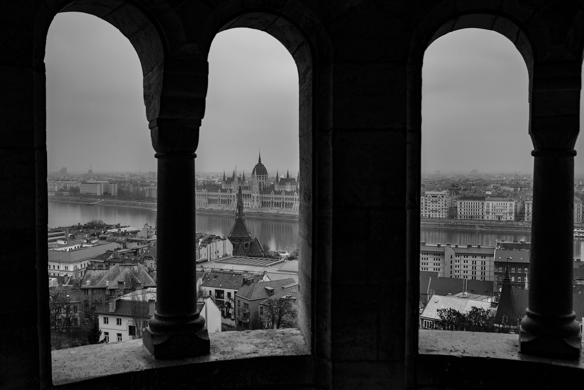 Scorcio dagli archi - Budapest