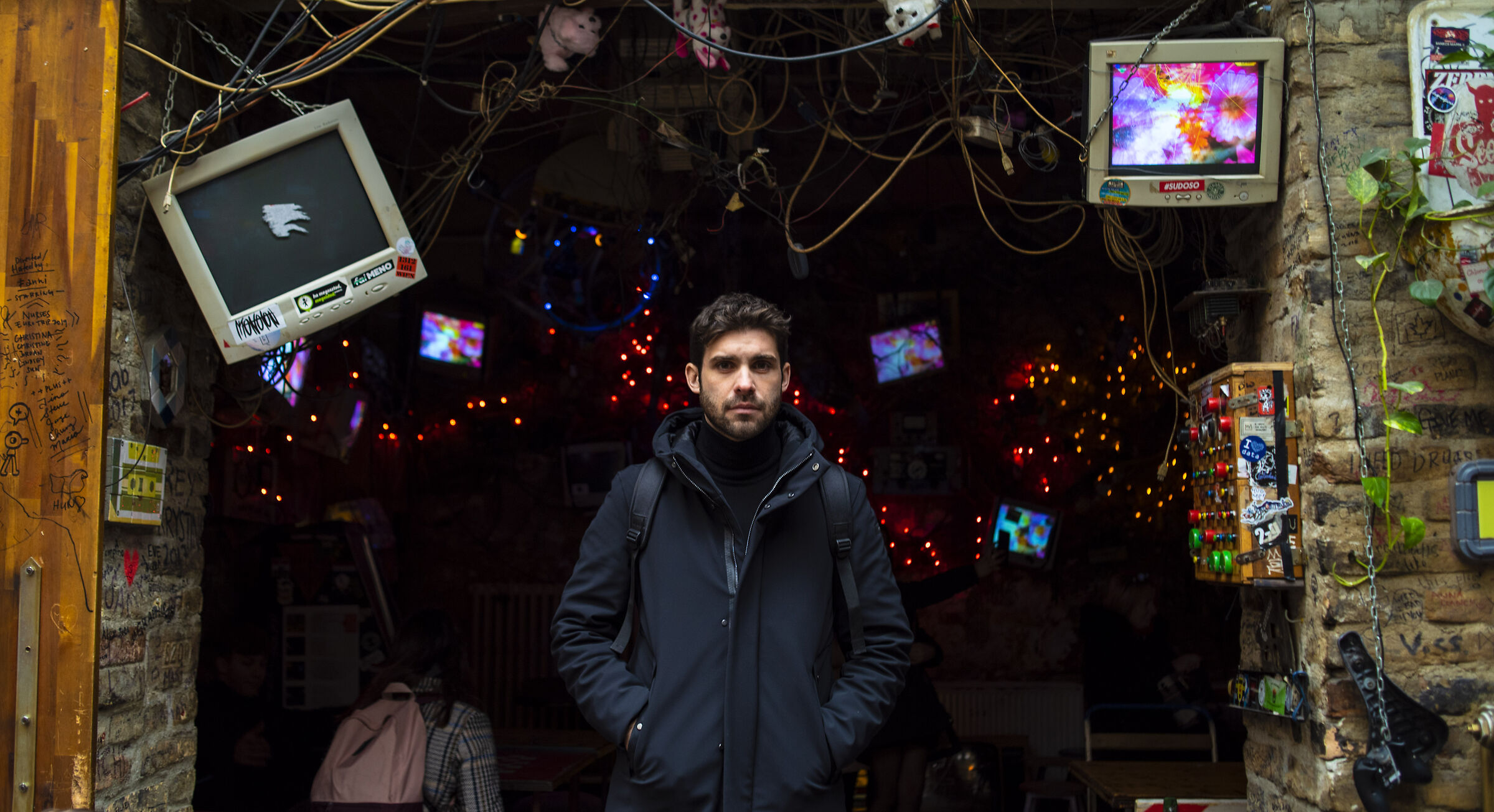 Budapest Ruins Bar - Self-Portrait