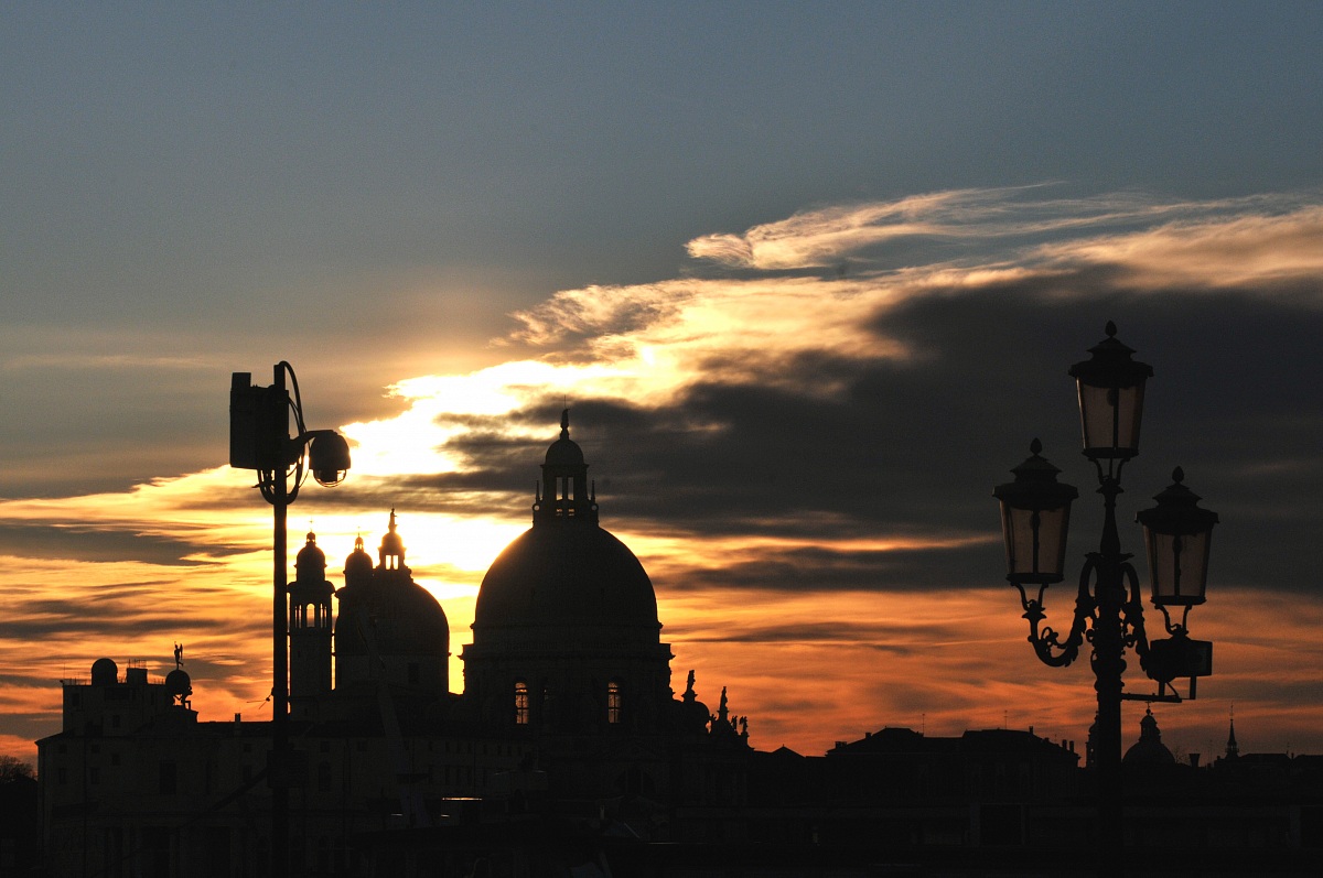 Sunset in Venice