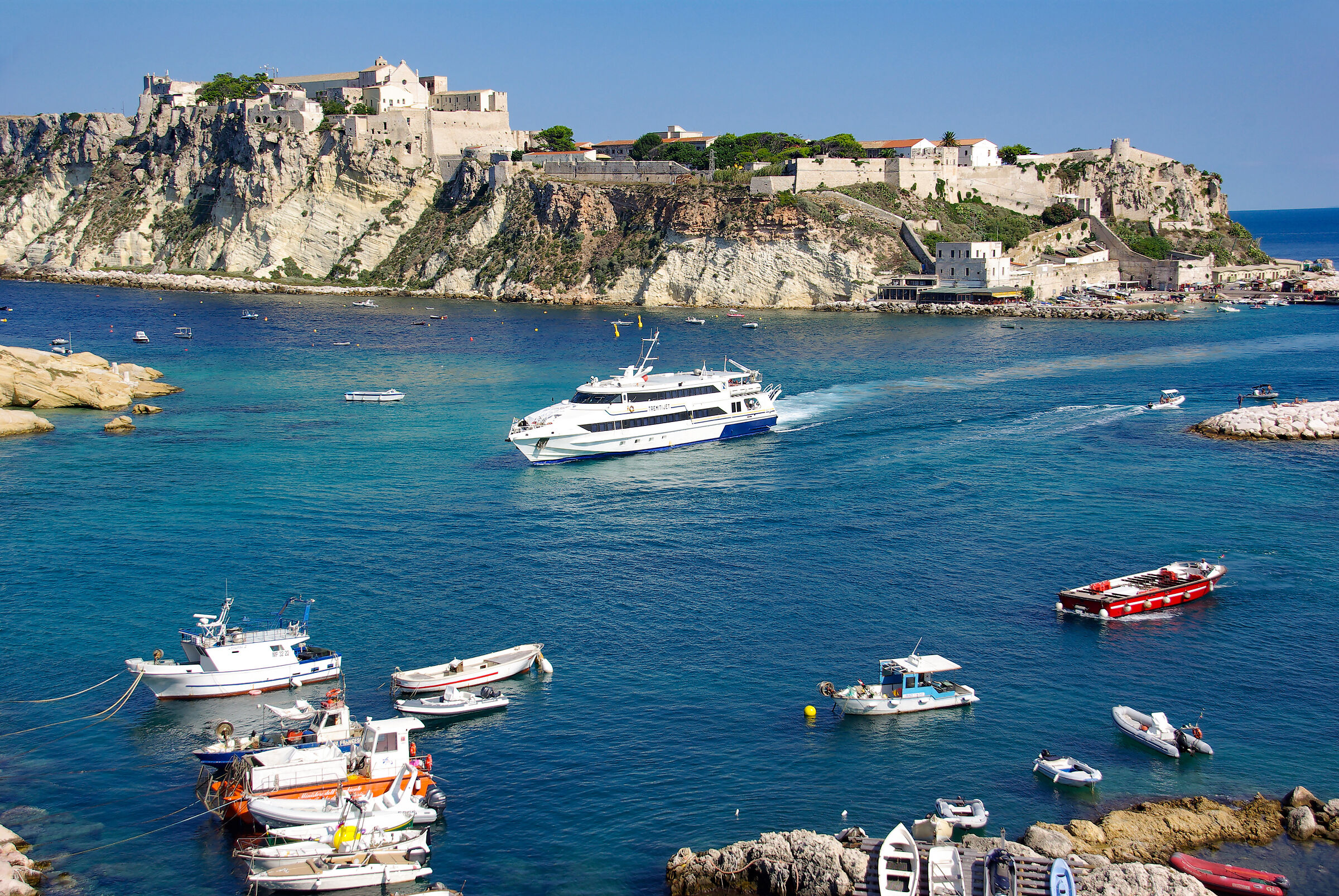 Tremiti Islands - St. Nicholas as seen from San Domino