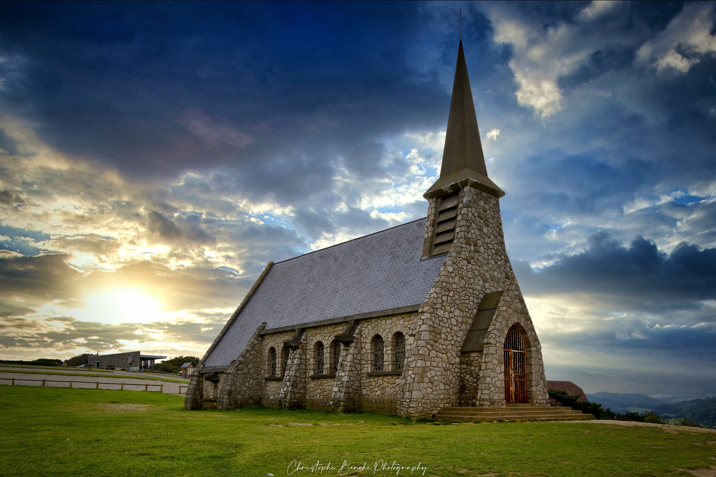 Notre-Dame-de-la-Garde Chapel ( Etretat, France )