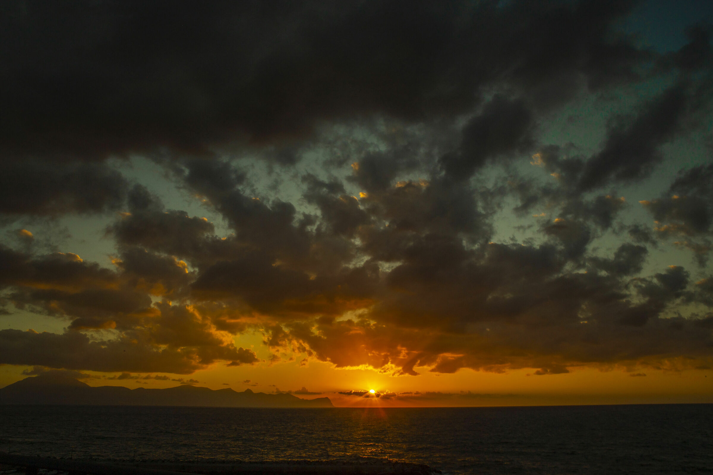 Sunset of Trappeto (Pa)