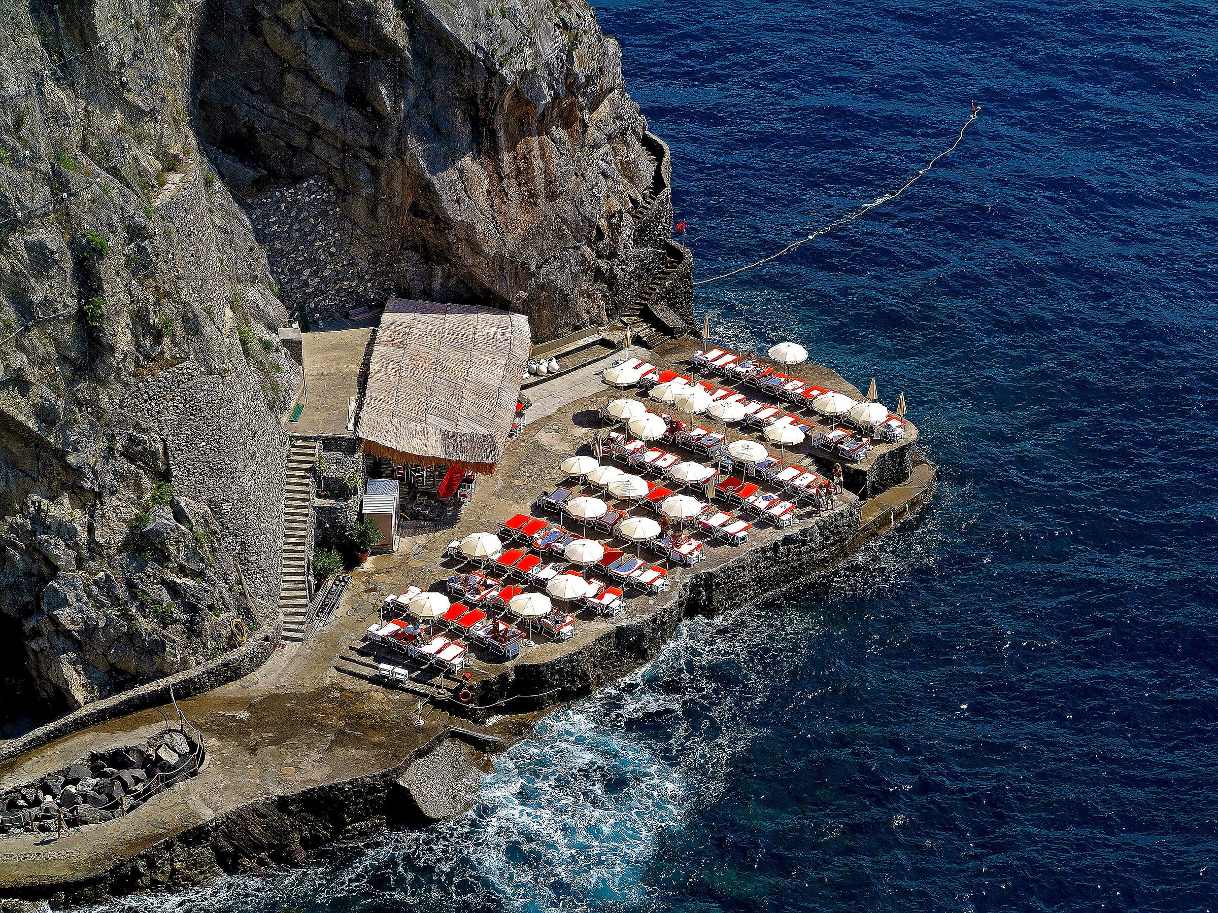 umbrellas - Amalfi coast