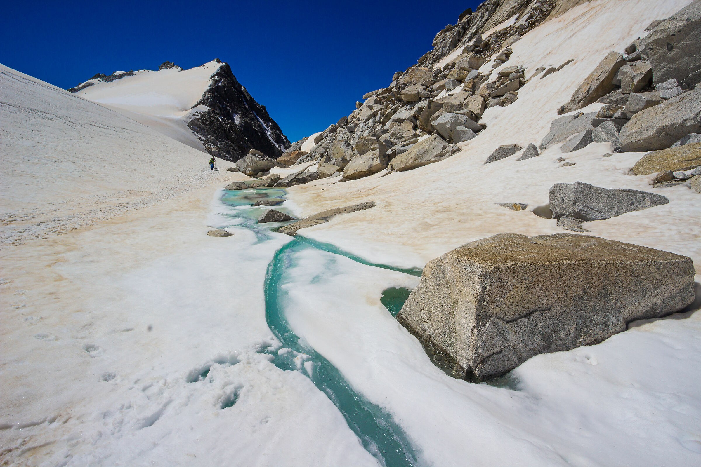 Disgelo al passo Adamello
