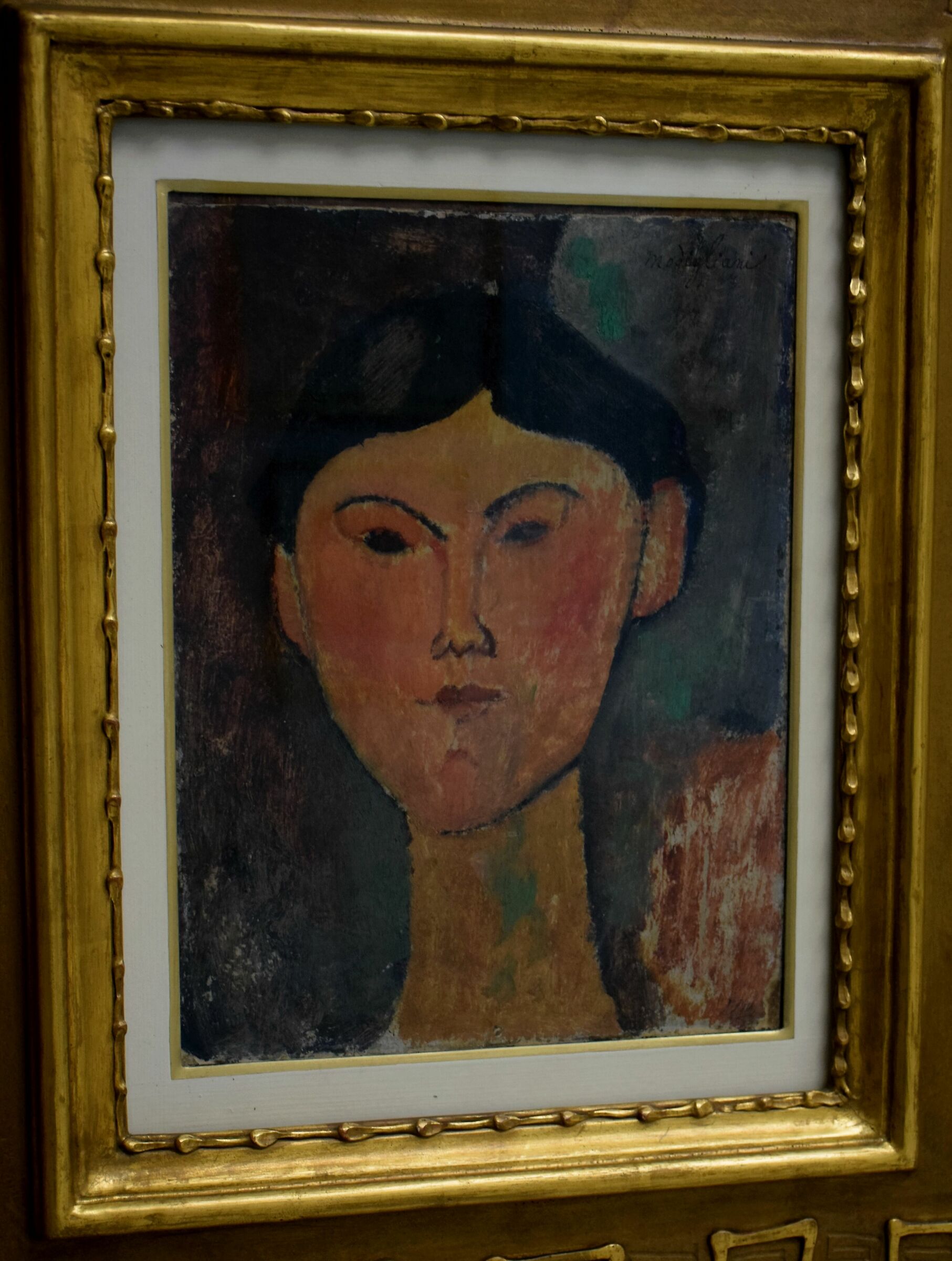 Modigliani "Portrait of Paul Guillaume"
