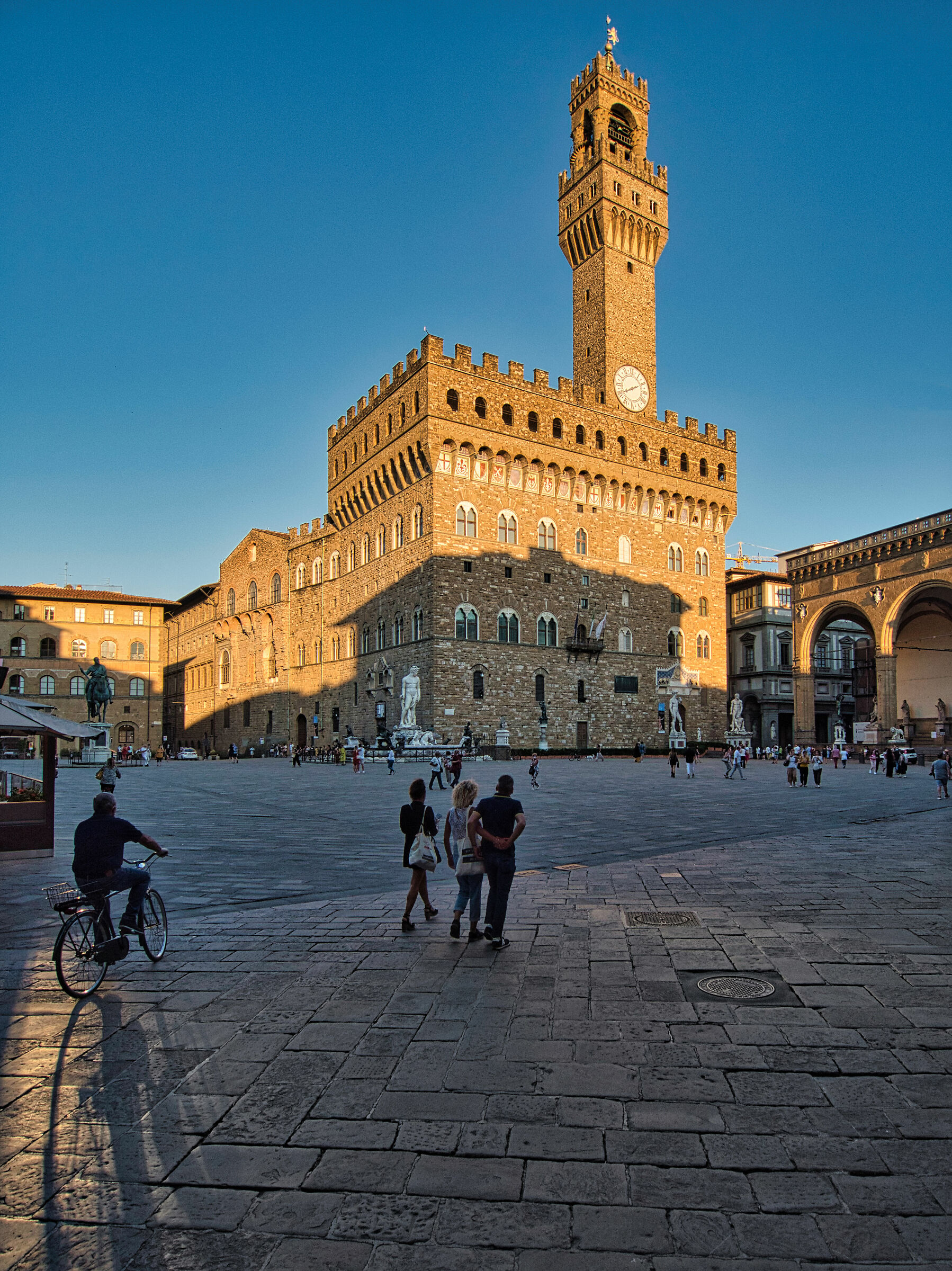 Piazza della Signoria ai tempi del Covid