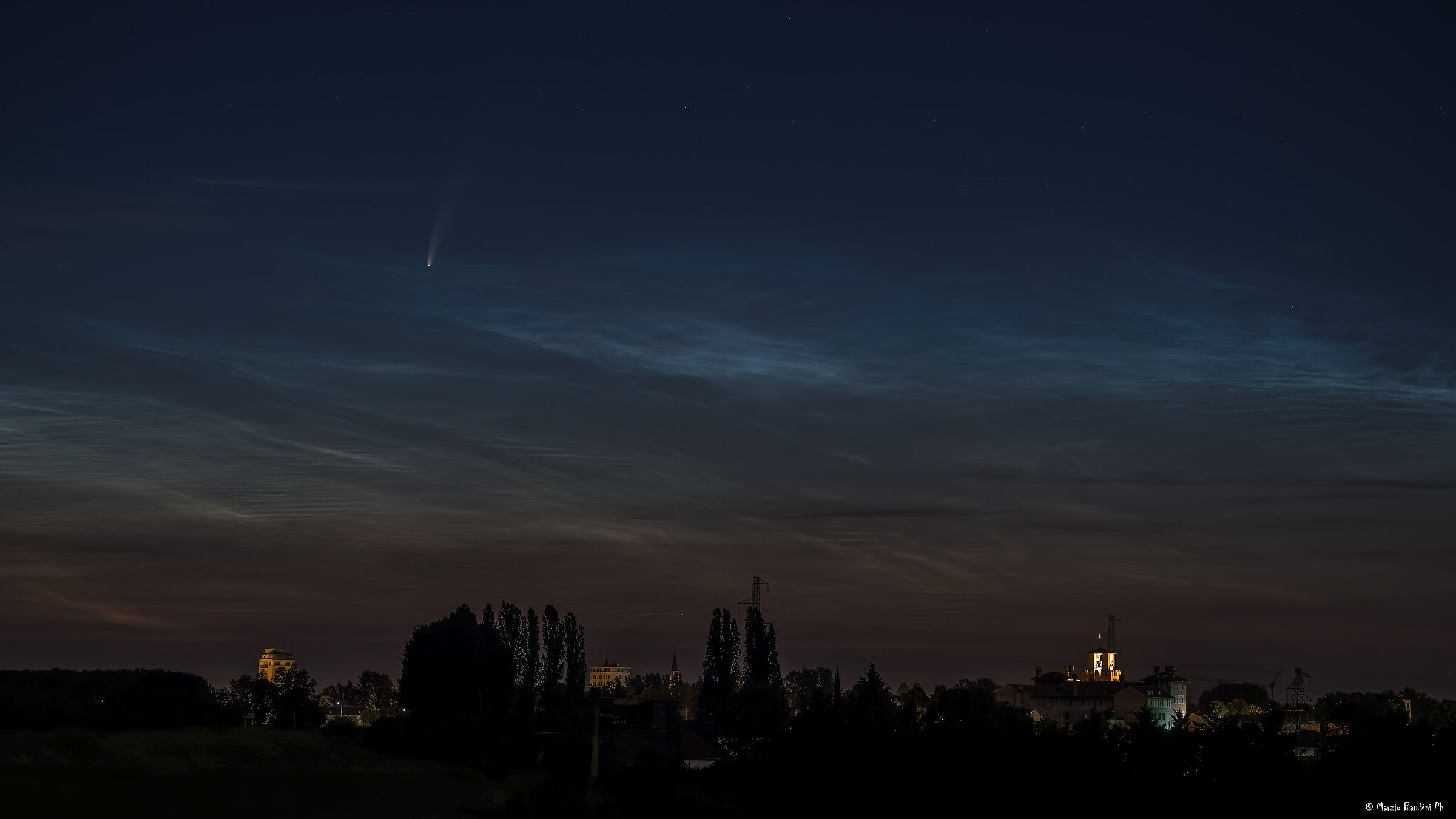 cometa c/2020 f3 neowise - 8 luglio 2020