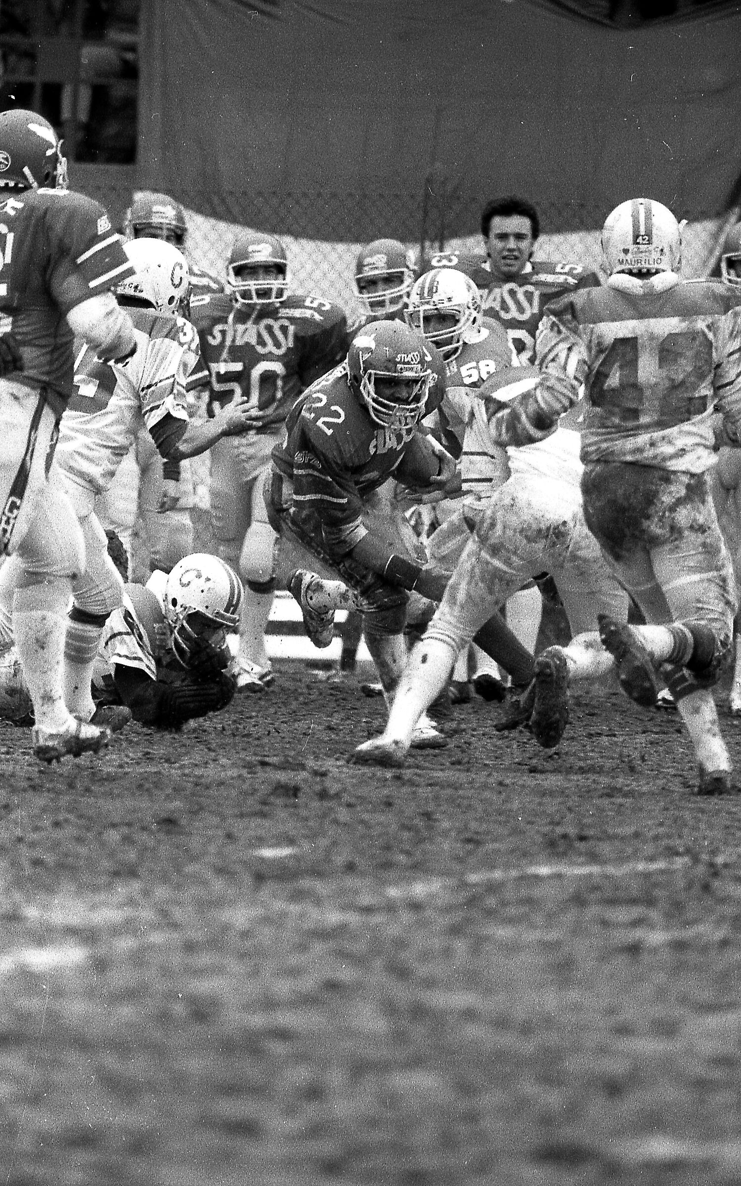 Garry Pearso brings ball