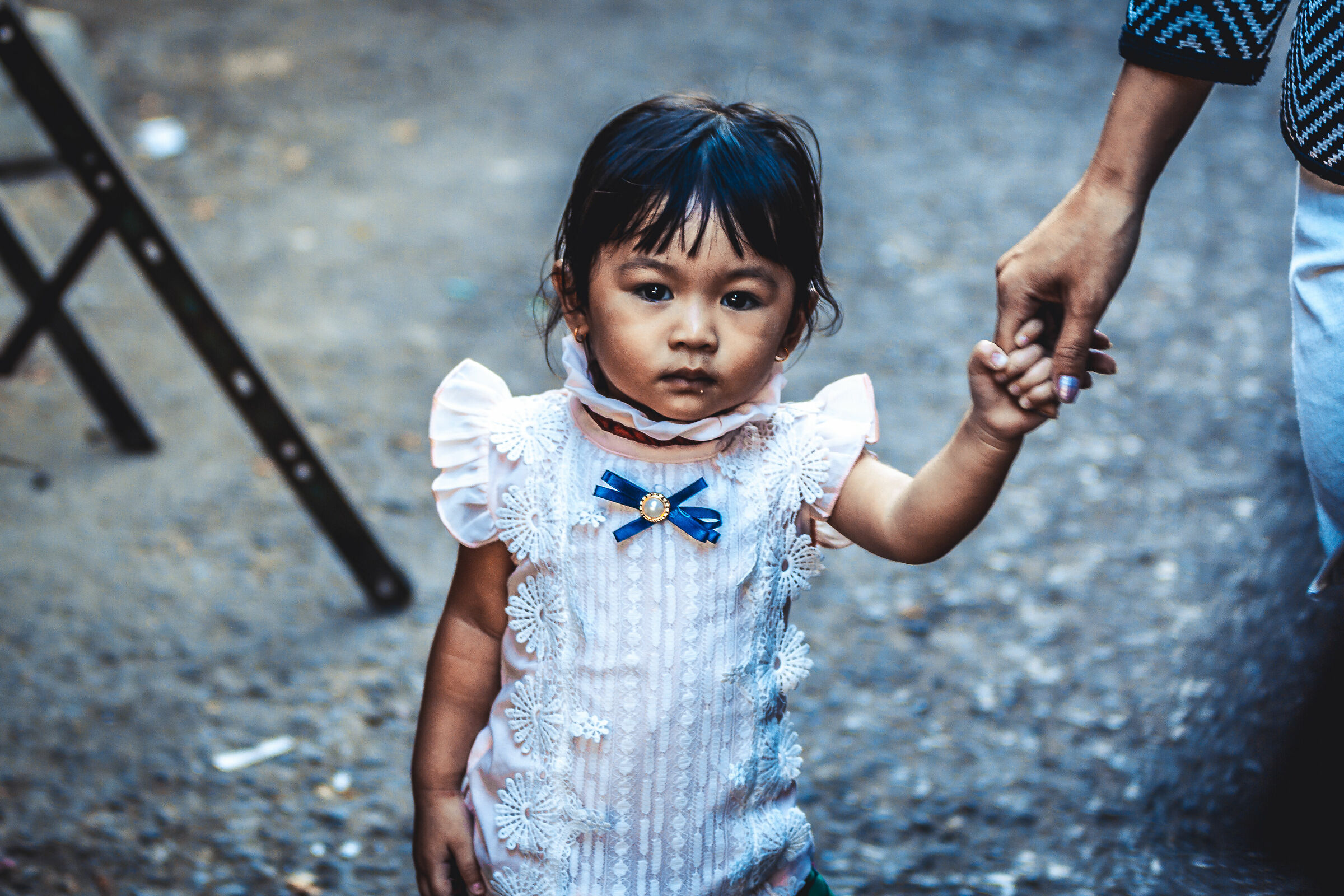 Sempre con la mamma fino a quando vado a scuola