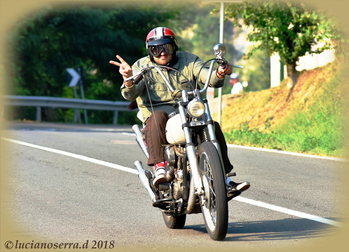 Un pochino "easy rider"... a colori