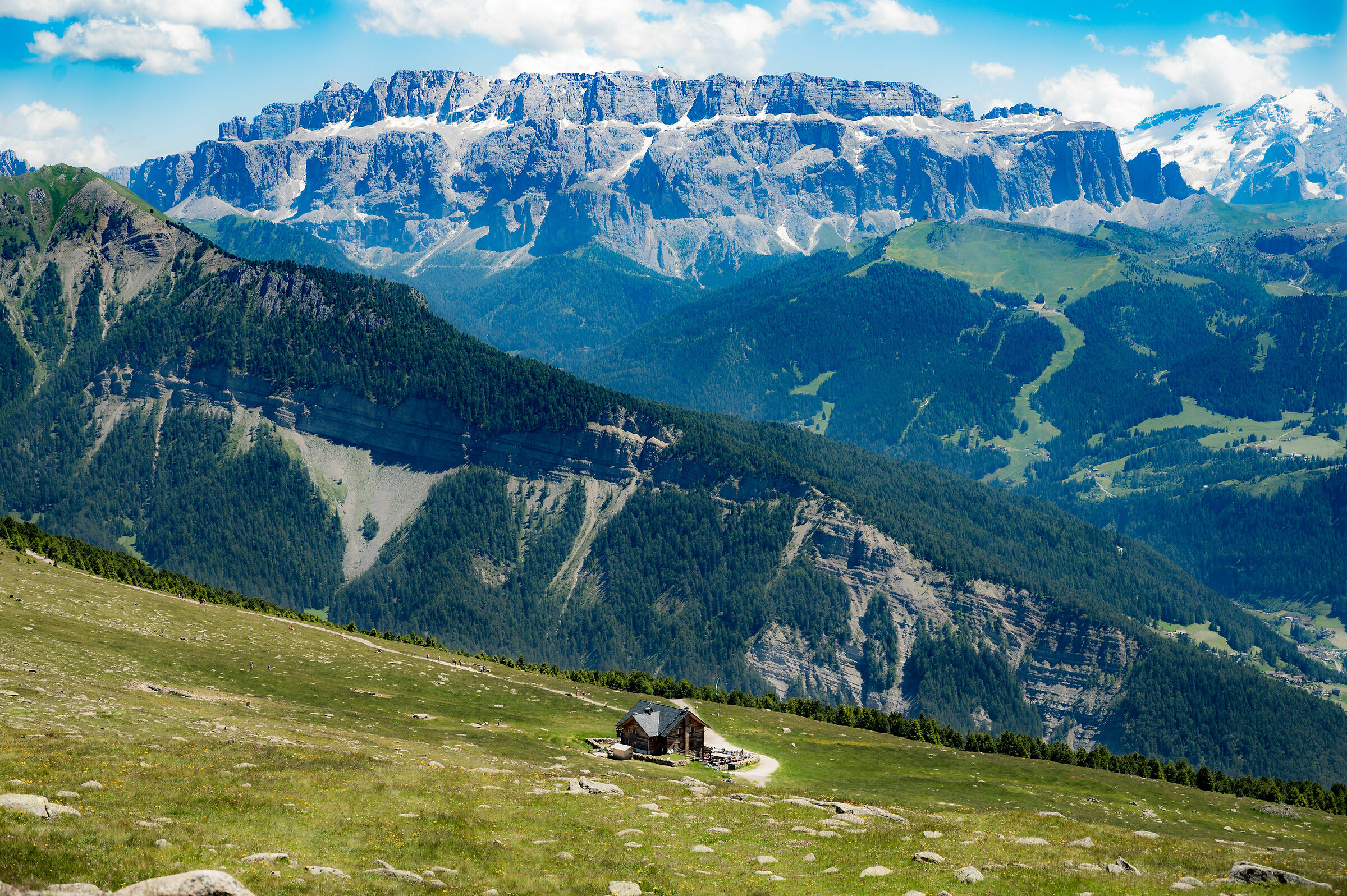 La maestosità delle Dolomiti