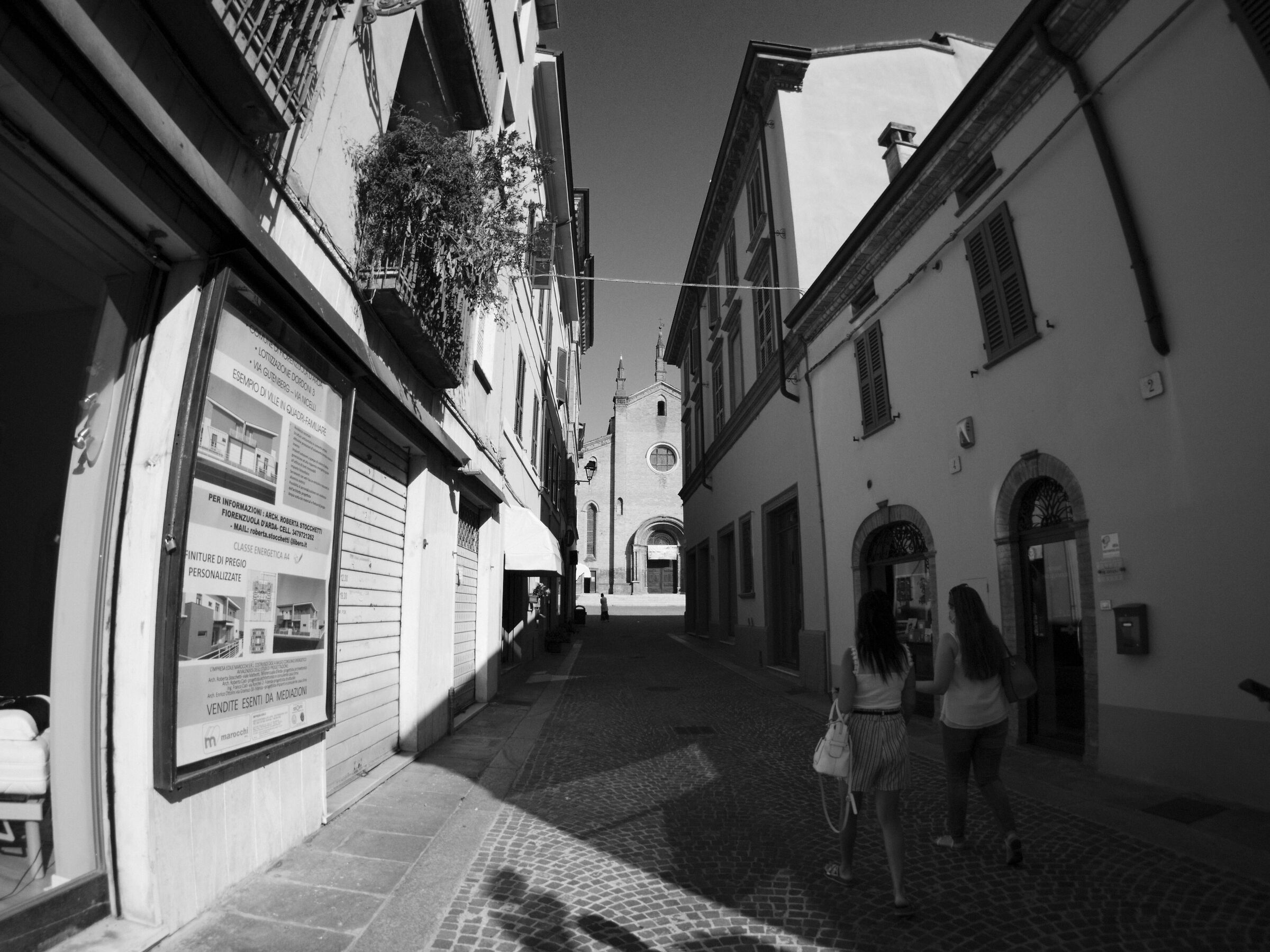 Scorcio di Fiorenzuola d'Arda